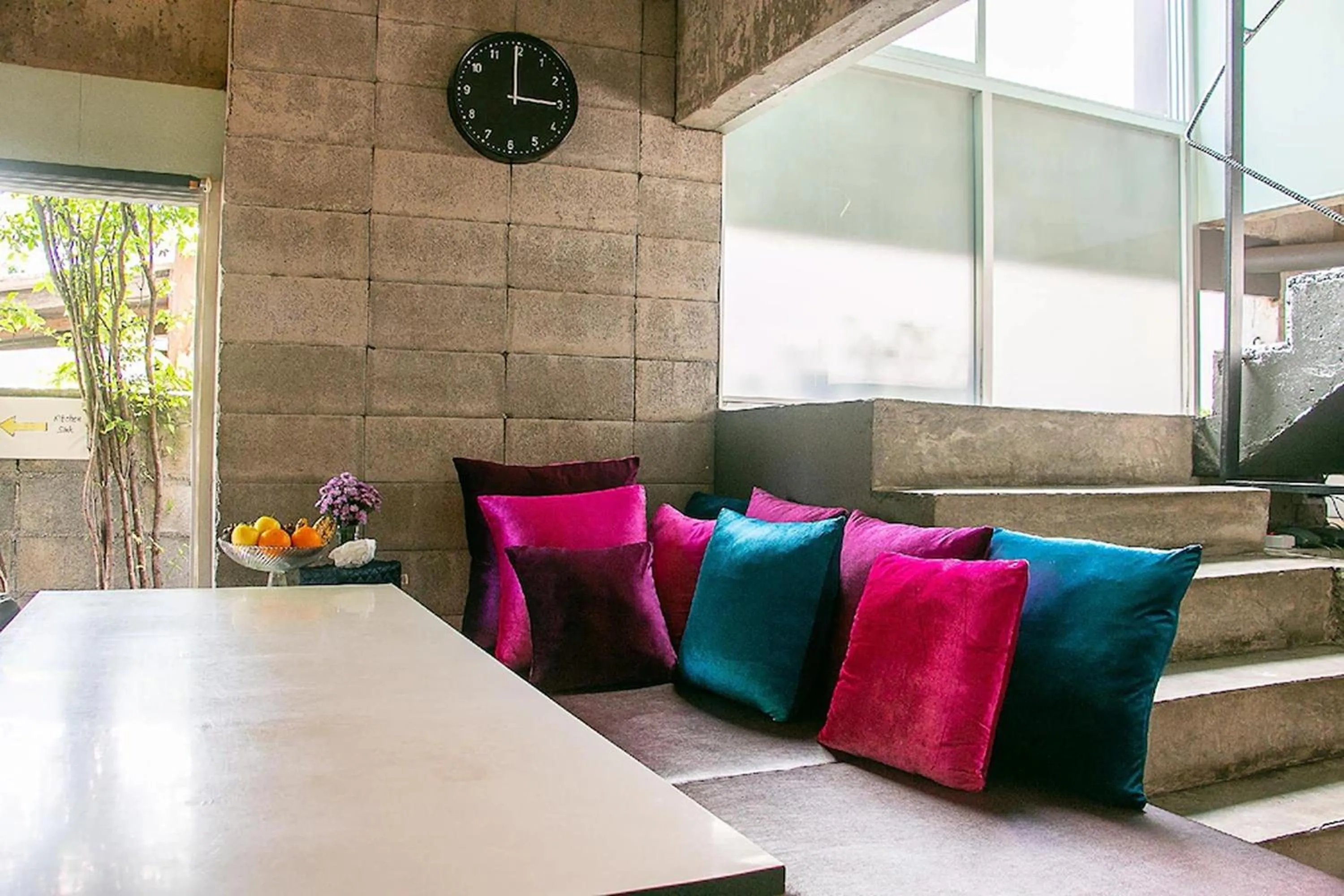 Seating area in HeyHa House ChiangMai