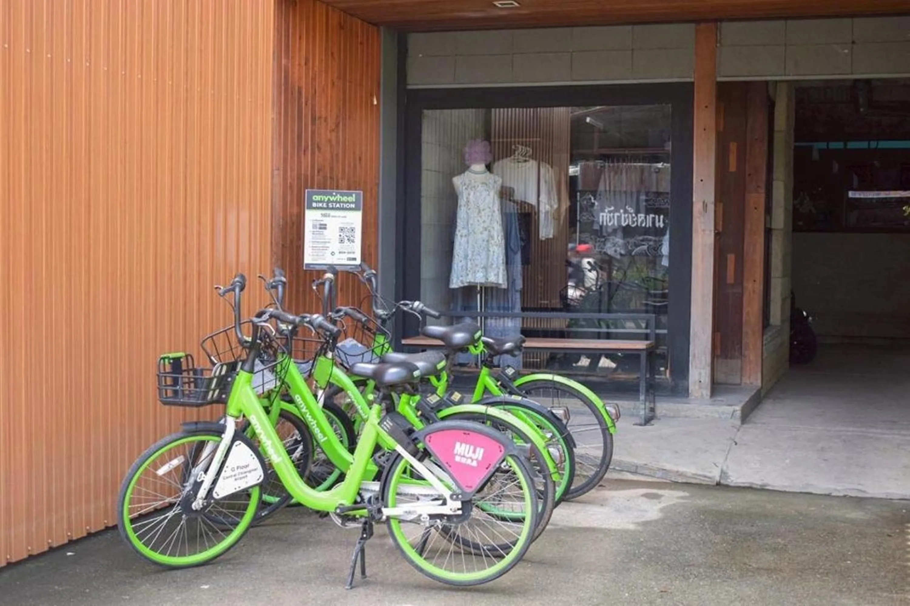 Cycling in HeyHa House ChiangMai