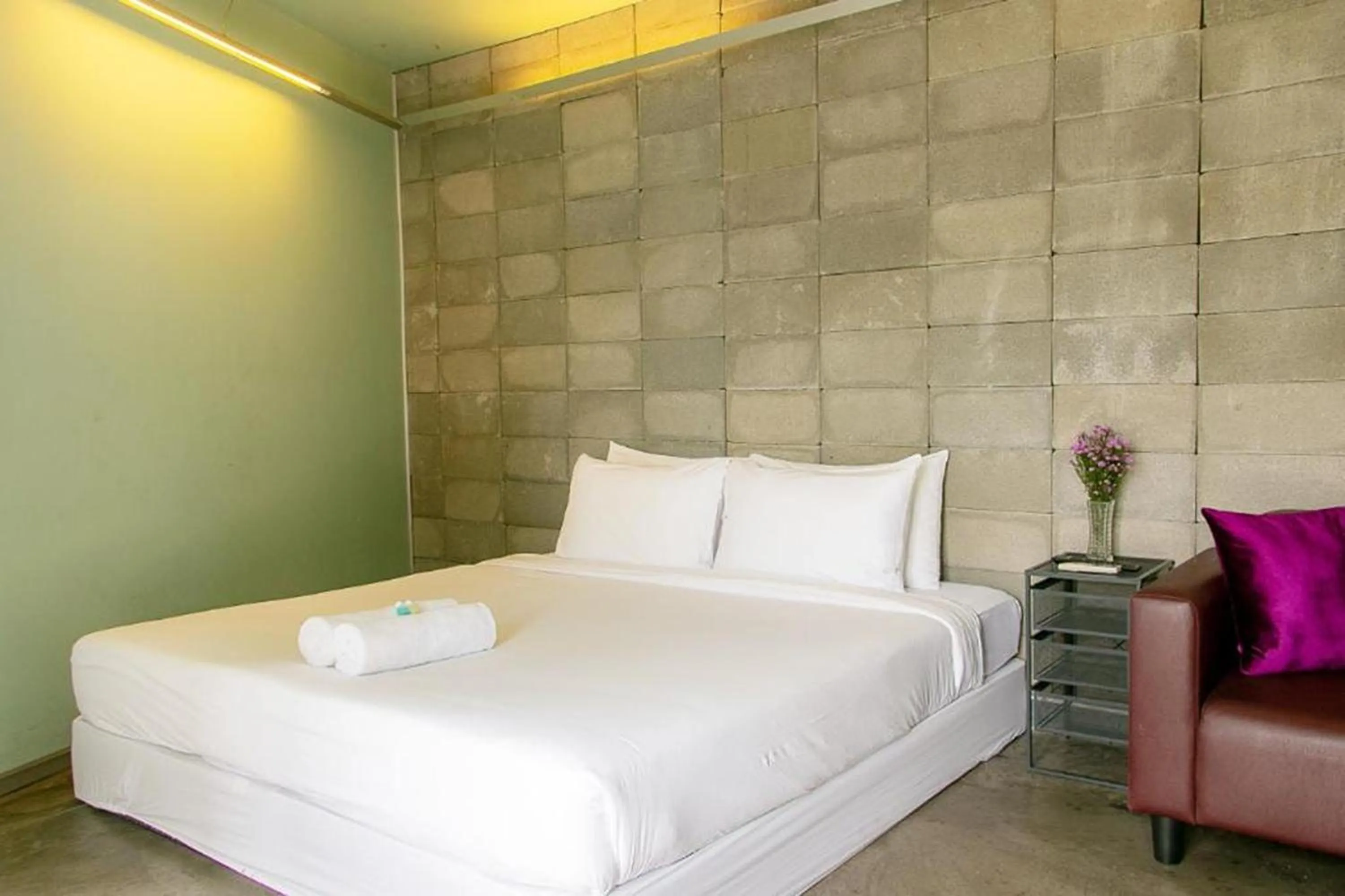 Bed in HeyHa House ChiangMai