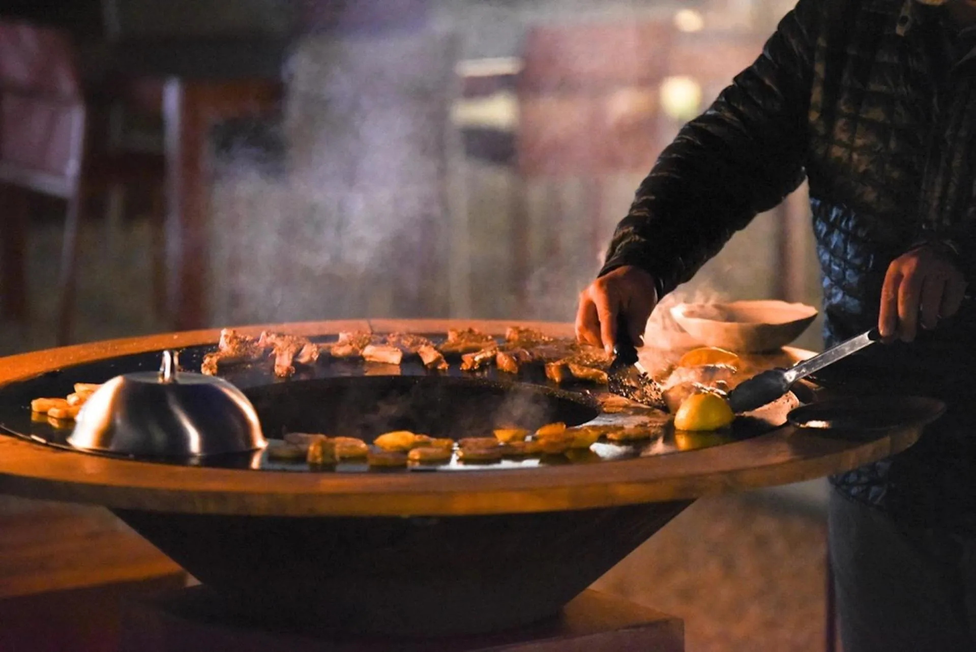 Communal kitchen in LA DEMALERIE