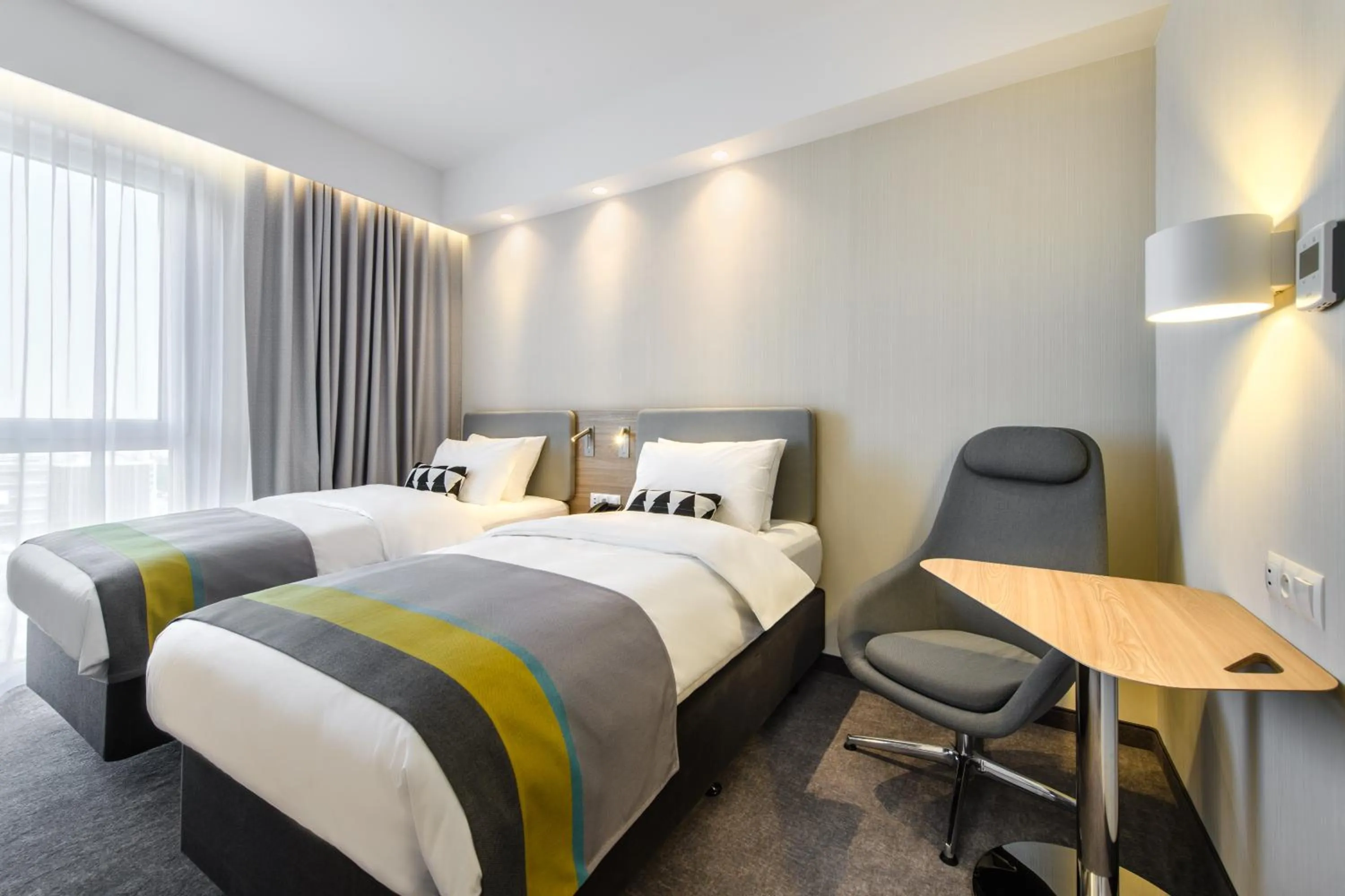 Bed in Holiday Inn Express - Rzeszow Airport by IHG