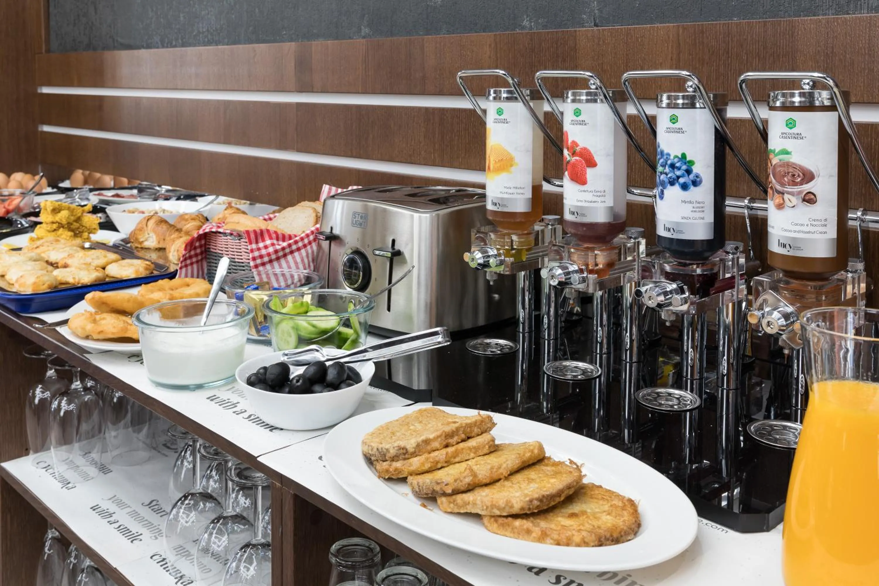 Food in B1 Boutique Hotel Sofia