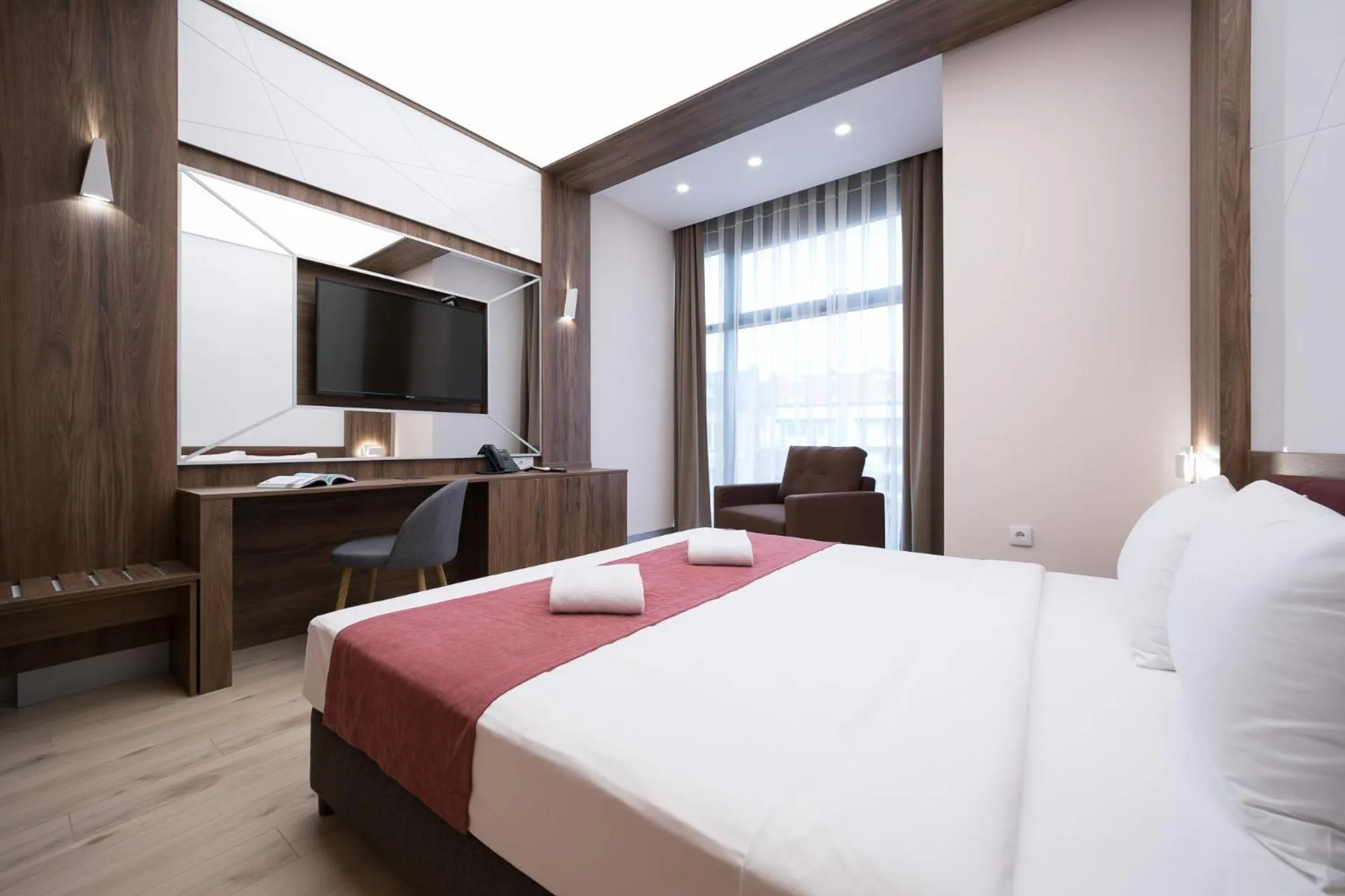 Bedroom, Bed in B1 Boutique Hotel Sofia