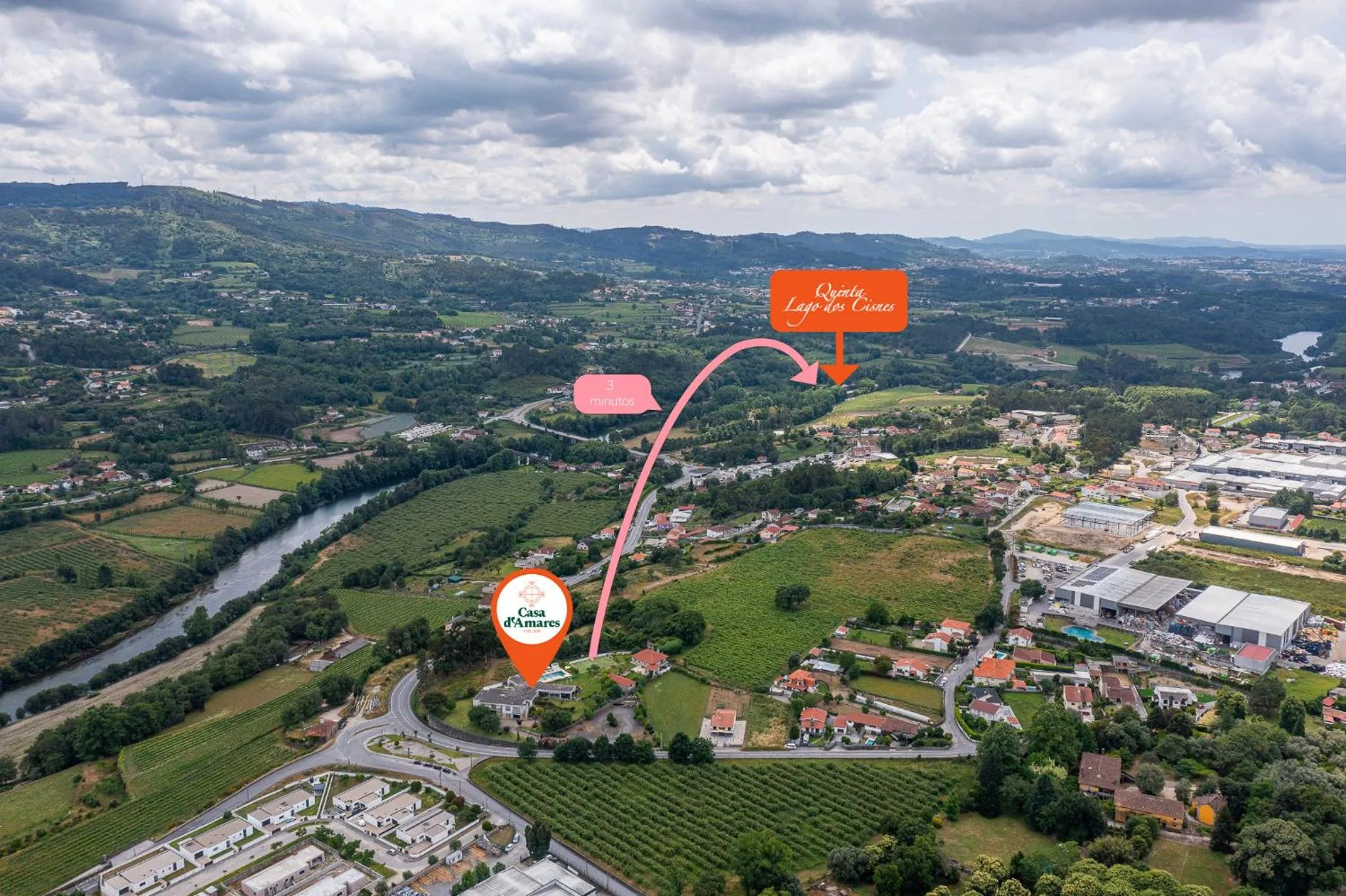 Location in Casa d'Amares