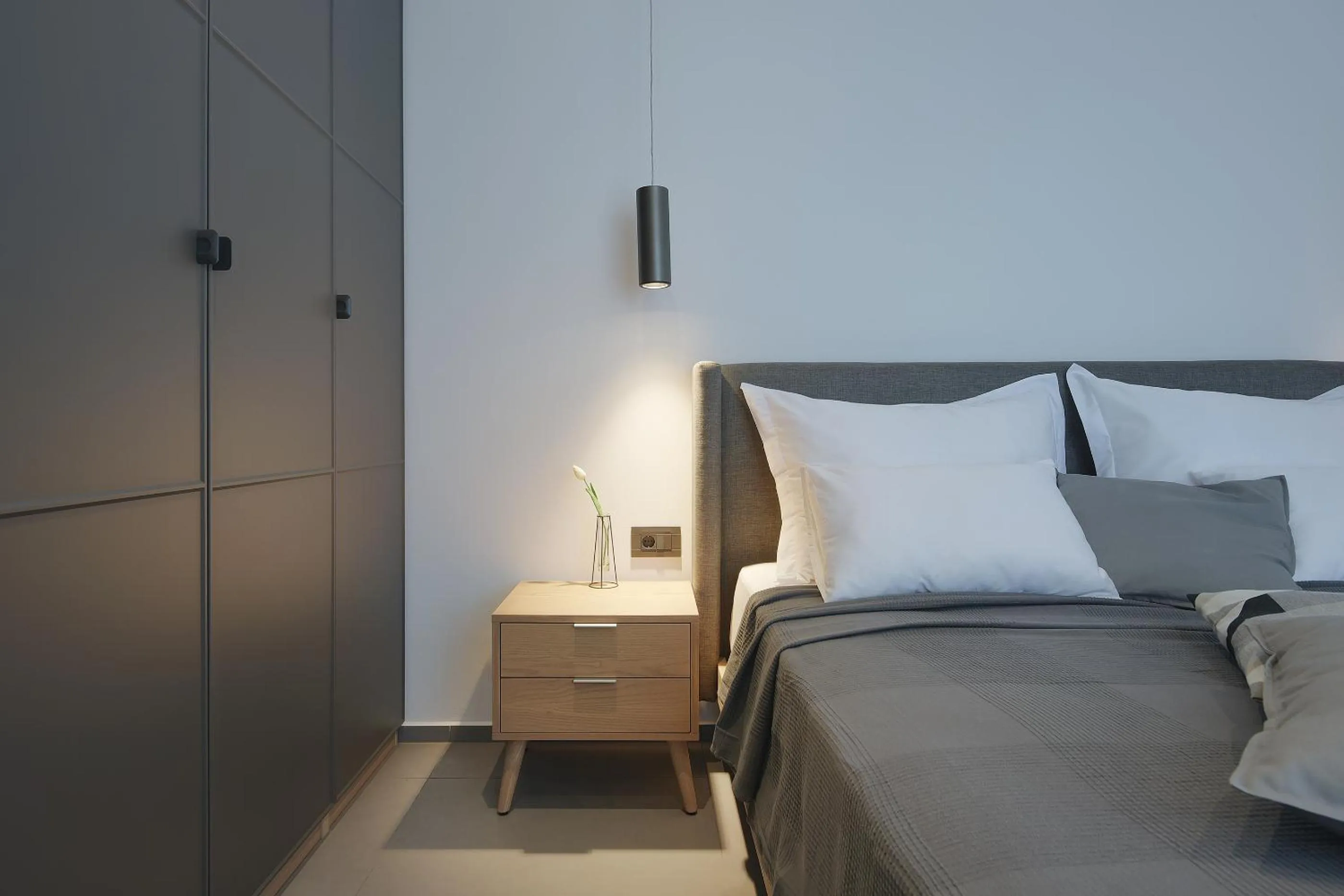 Bed in Lifestyle Apartments