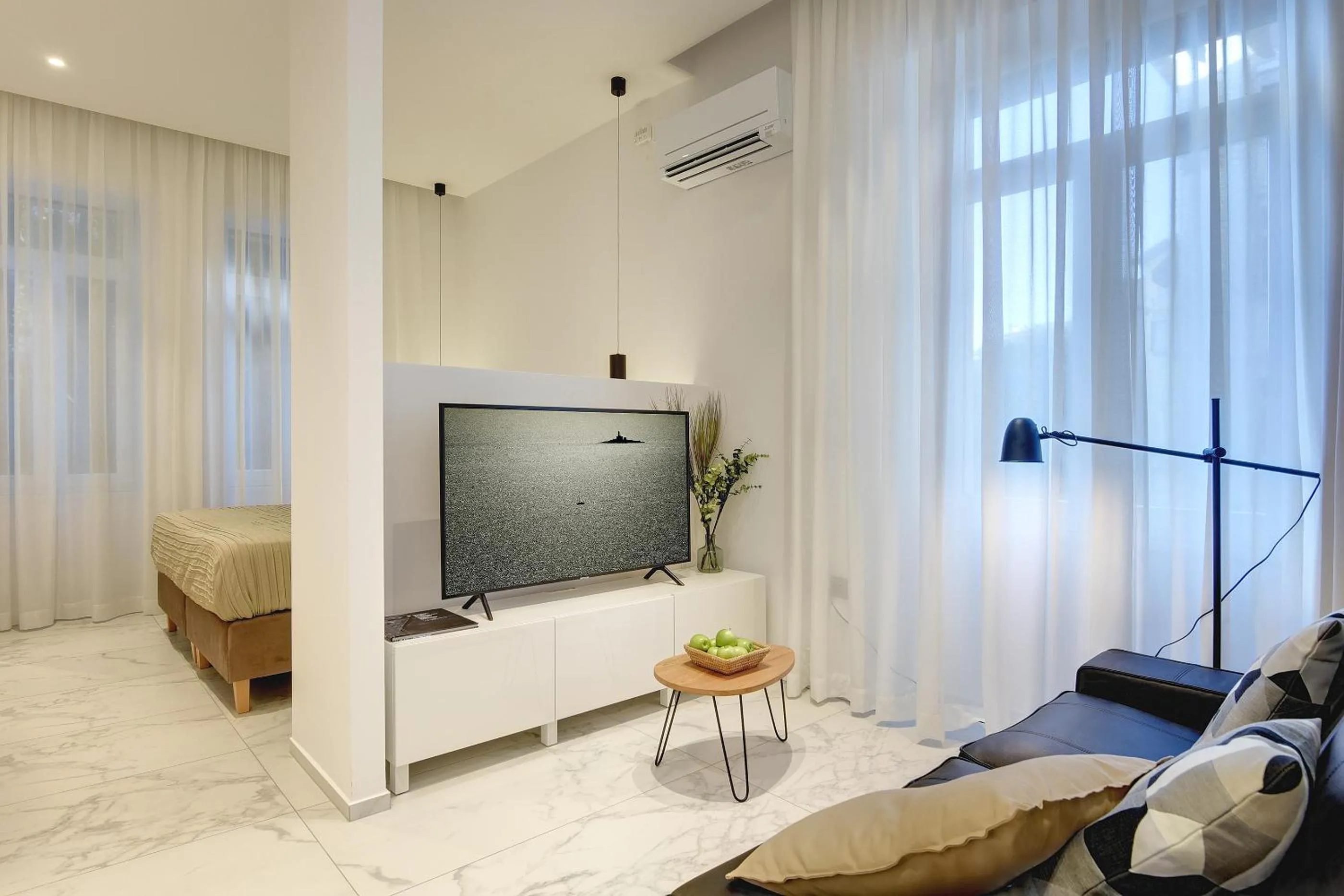 Bed in Lifestyle Apartments