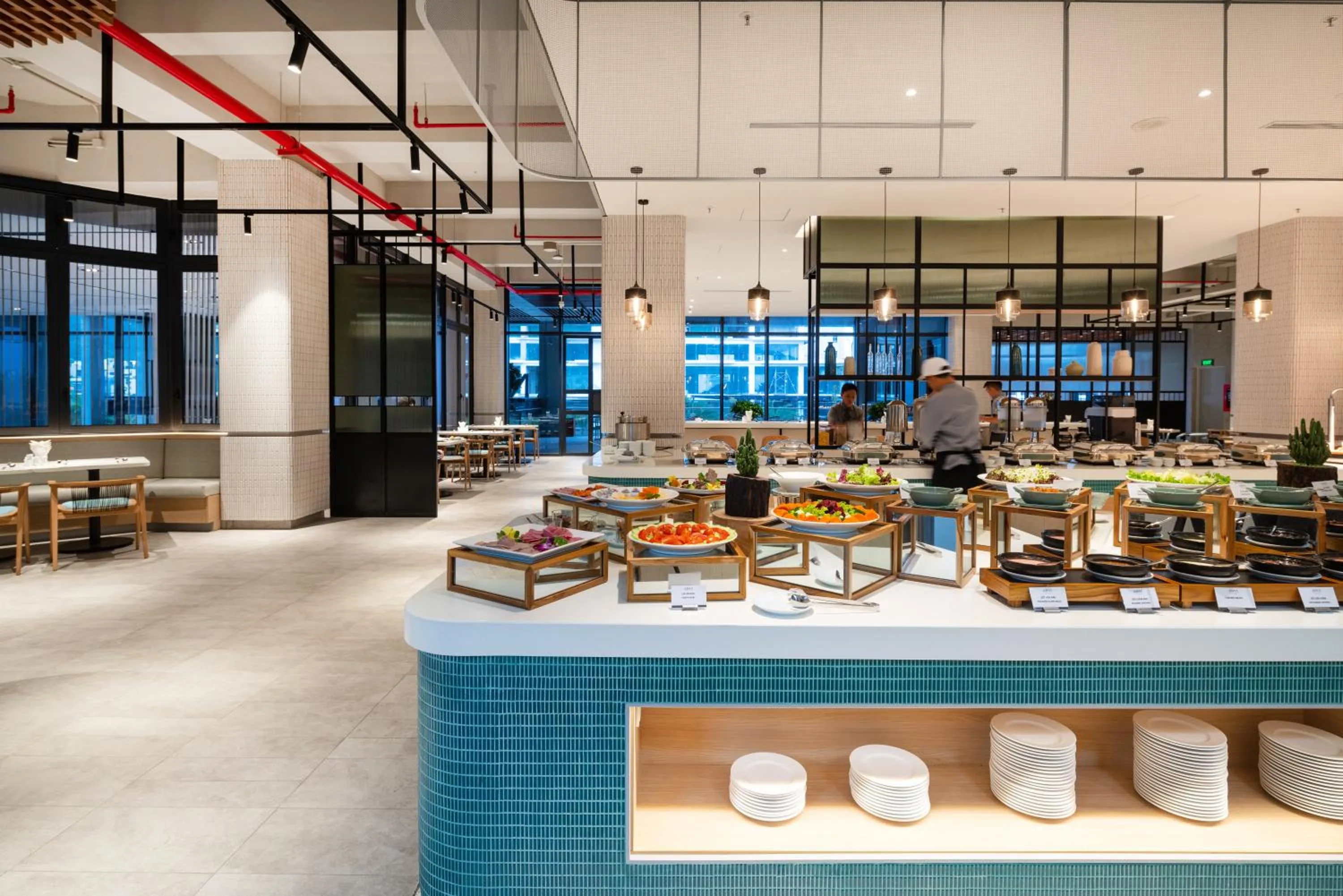 Breakfast in Anya Beach Hotel Quy Nhon