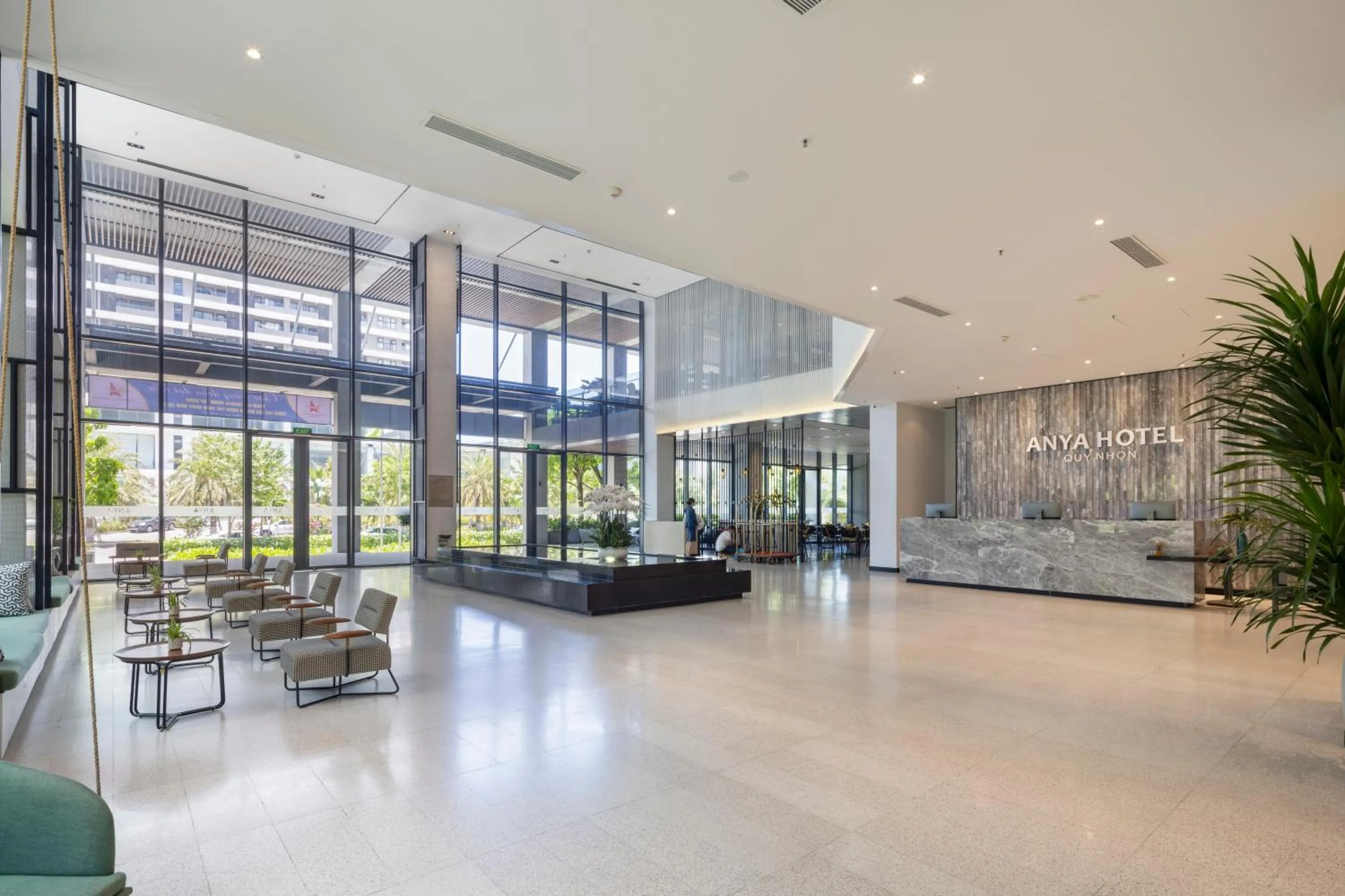 Lobby or reception in Anya Beach Hotel Quy Nhon
