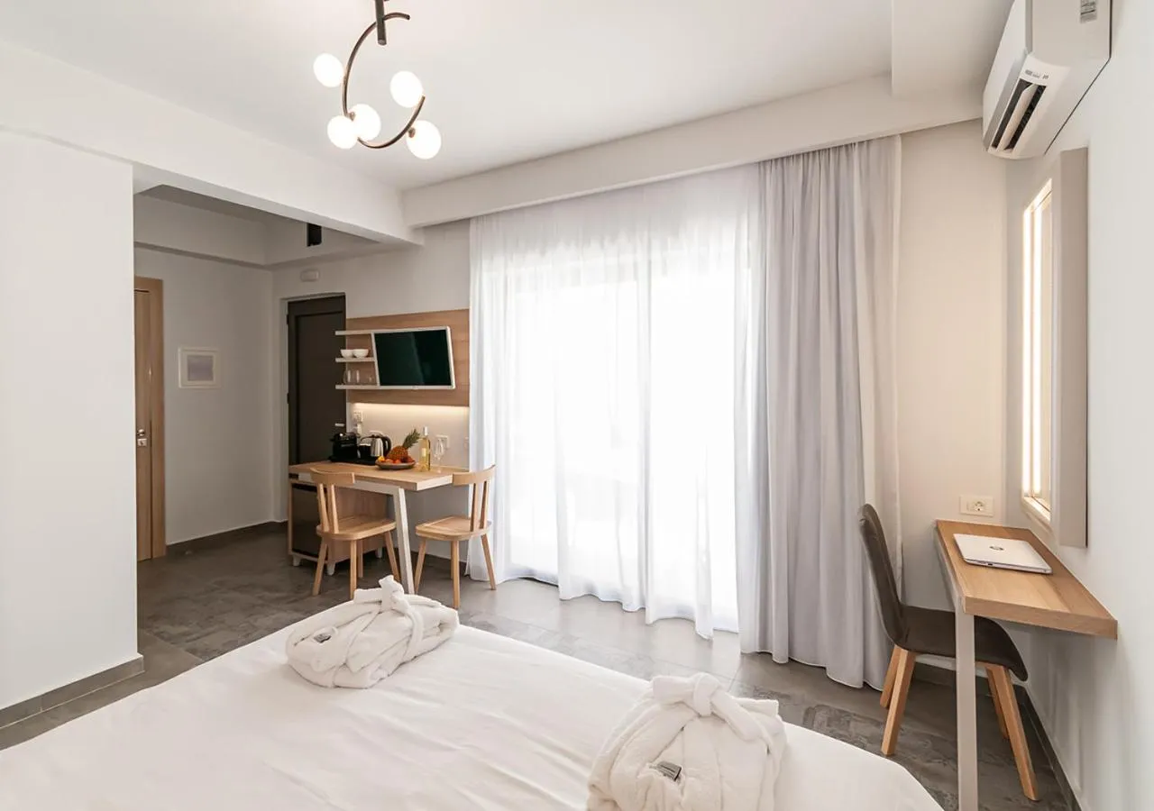 Photo of the whole room, Bed in Epavli Boutique Hotel