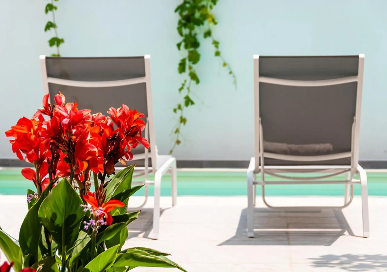 Garden in Epavli Boutique Hotel