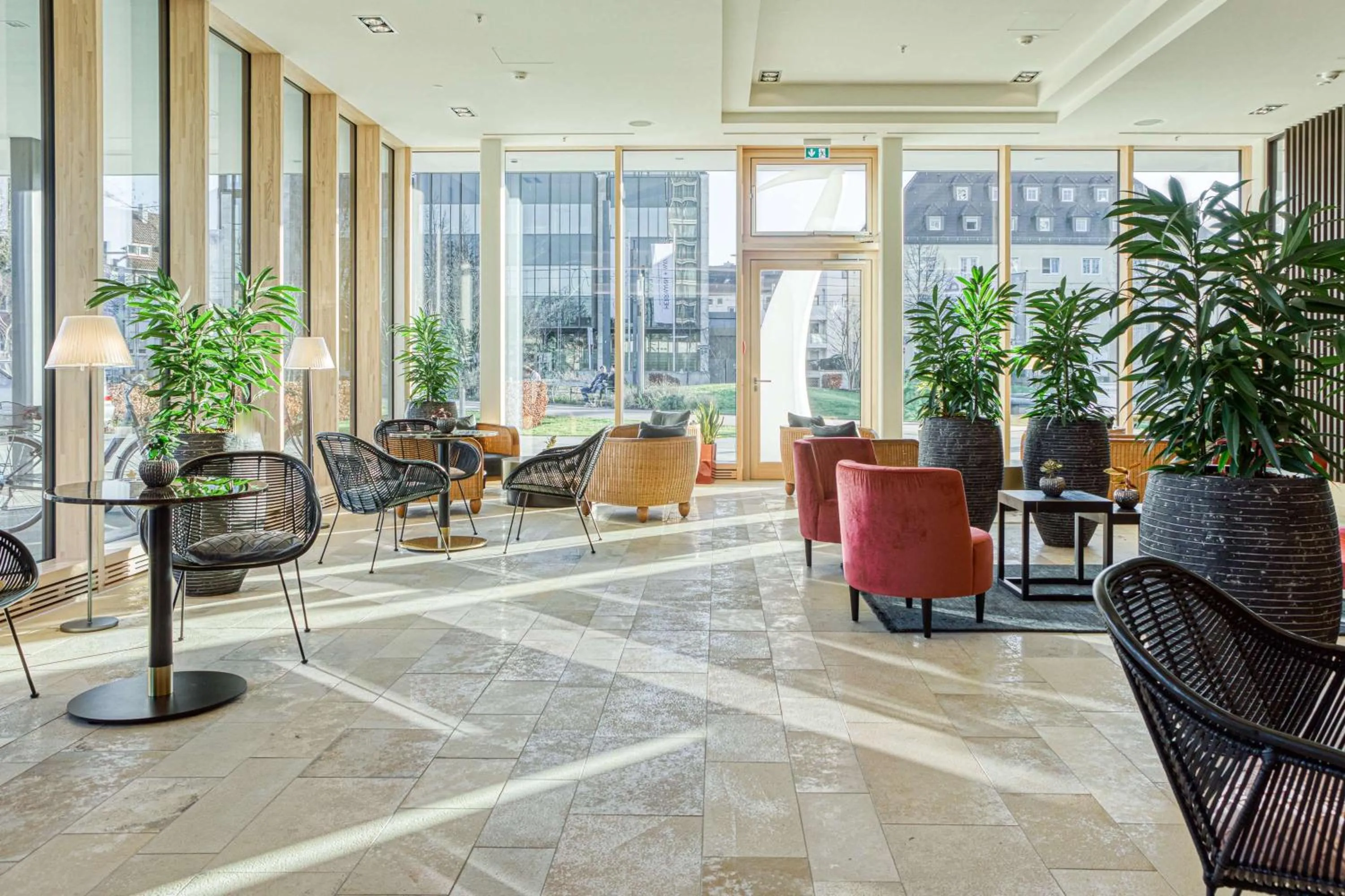 Lobby or reception in Parkhotel Heilbronn