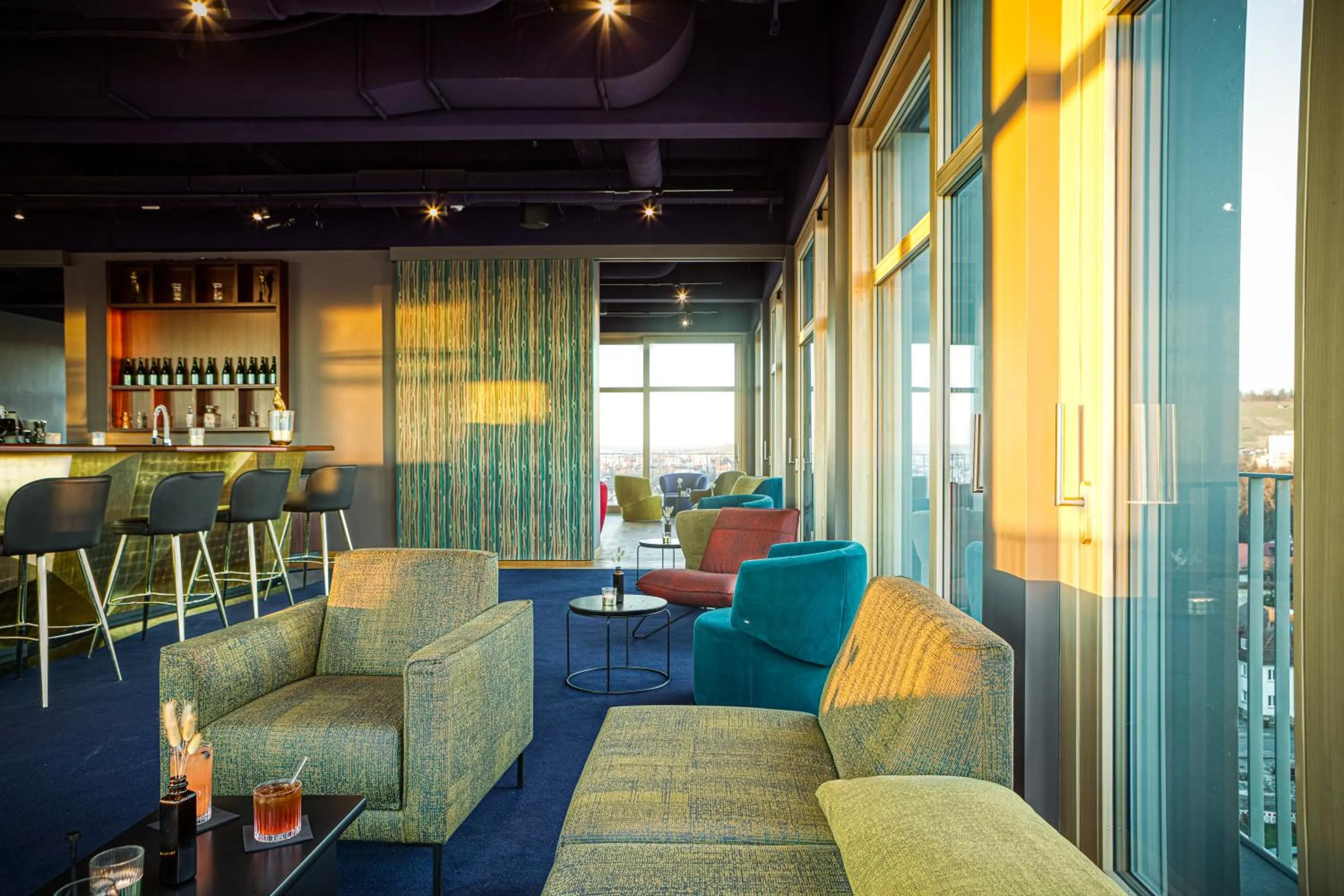 Lounge or bar in Parkhotel Heilbronn