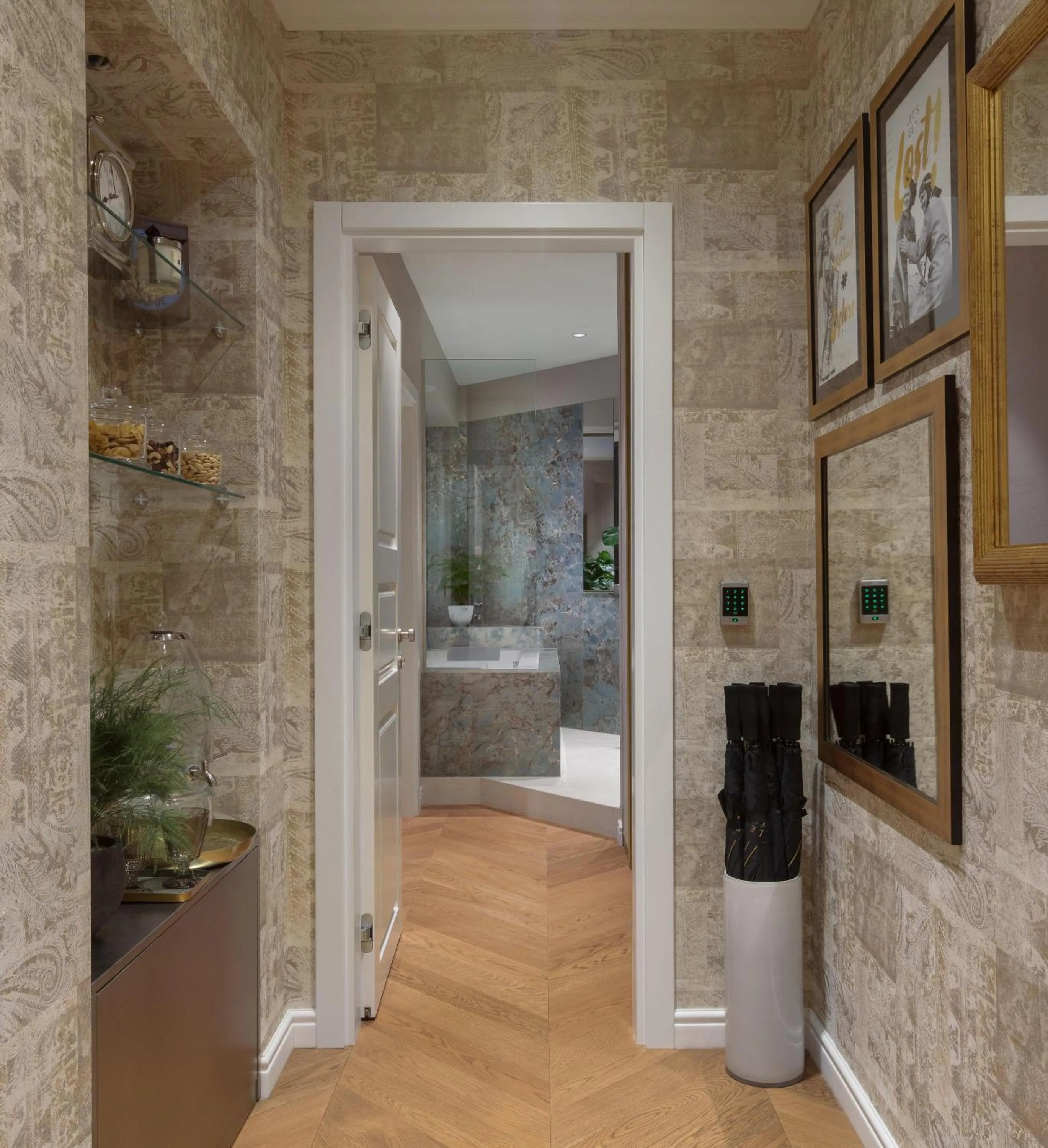 Lobby or reception in Five Elements Luxury Rooms