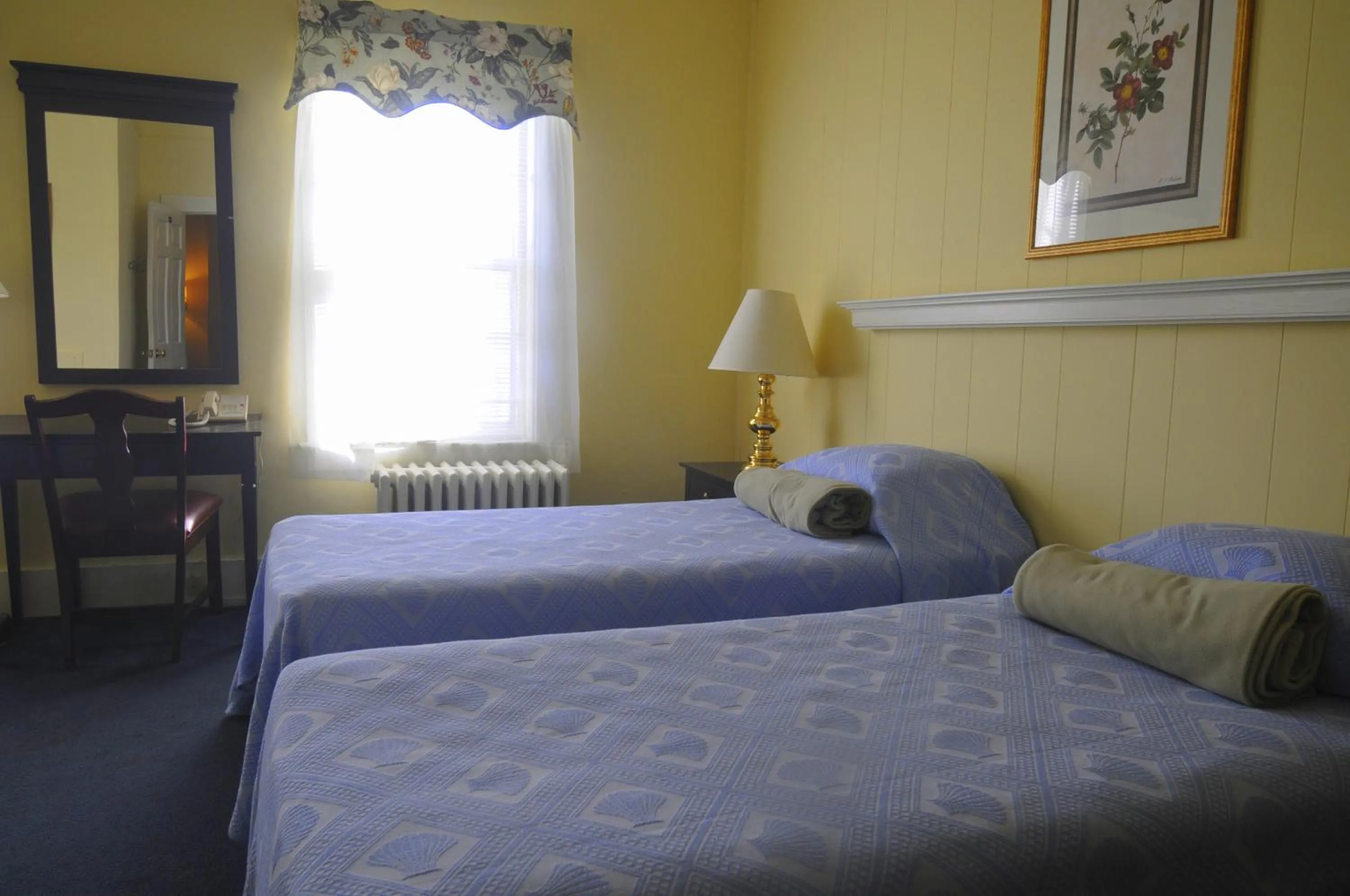 Bed in Hotel Coolidge