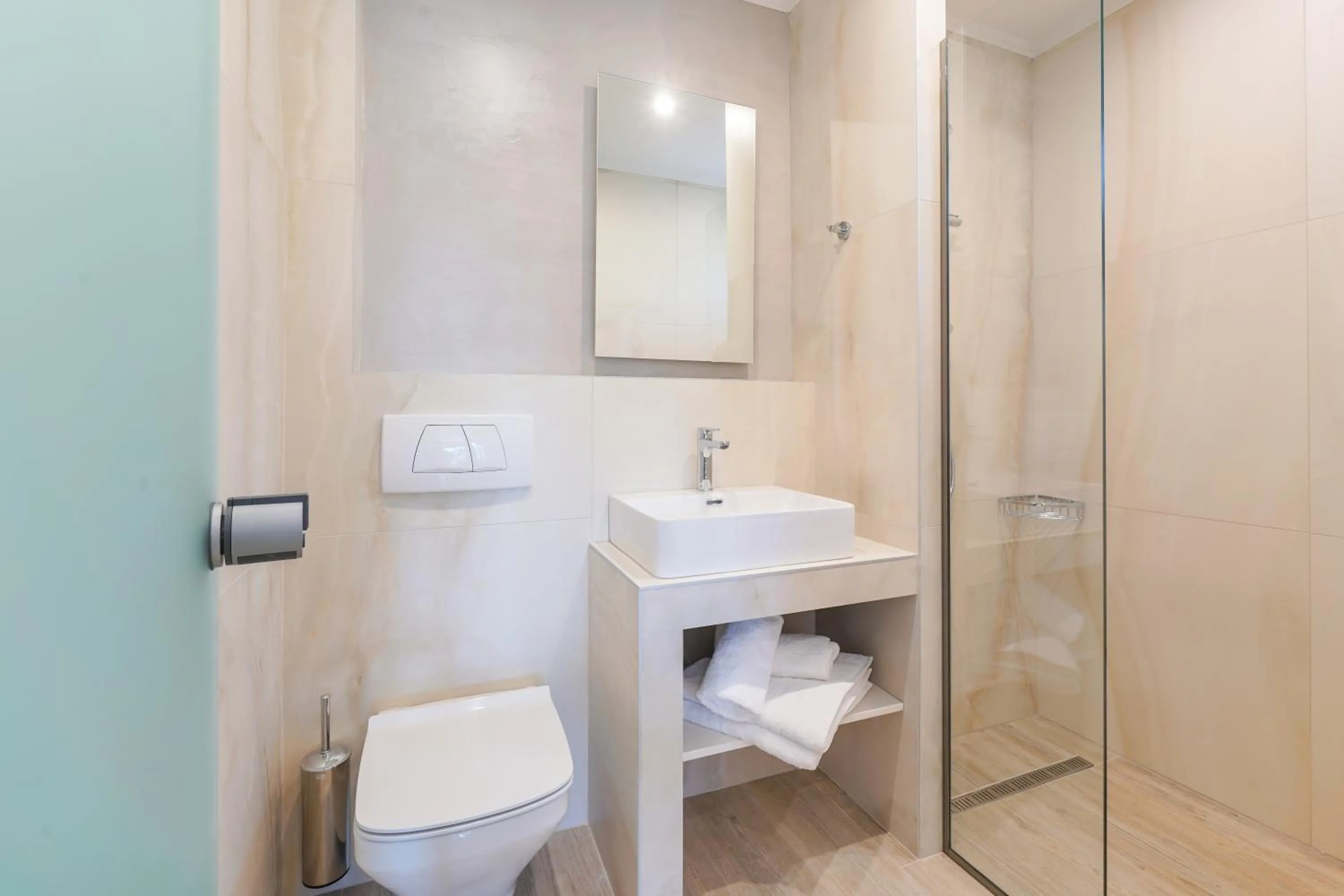 Shower in Iliomagic Luxury Suites Thassos