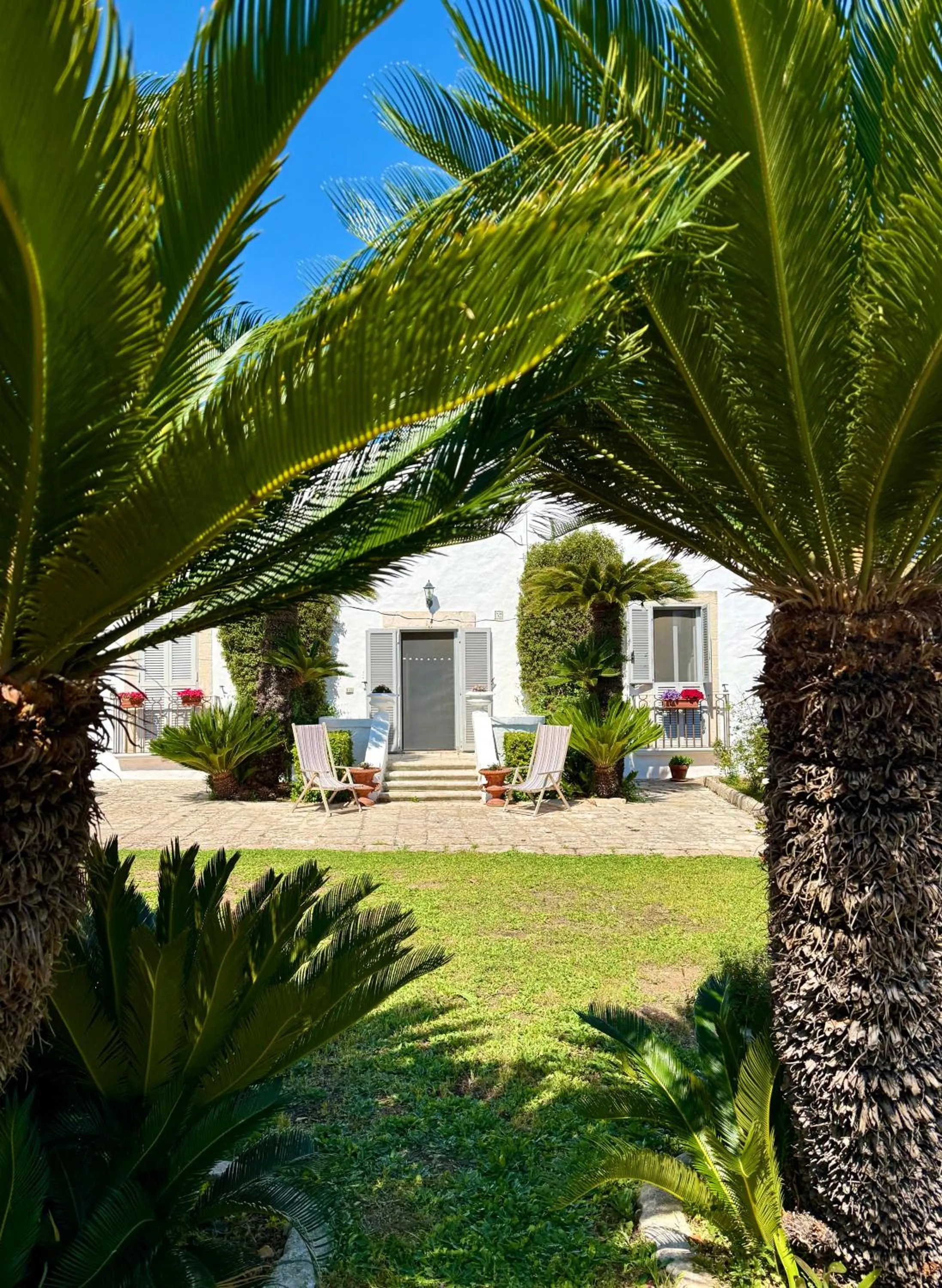 Garden view in B&B Nonno Ciccio