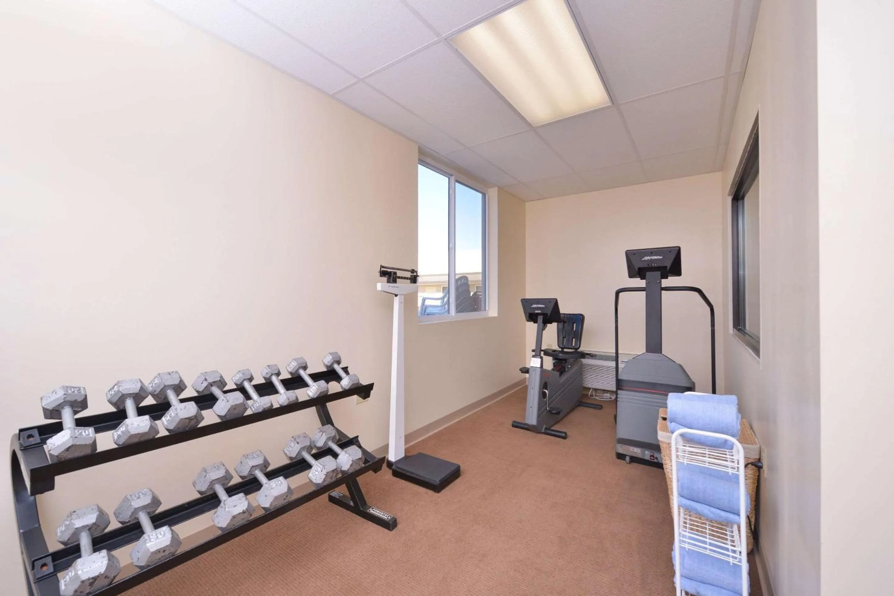 Fitness centre/facilities in Best Western Williamsport Inn
