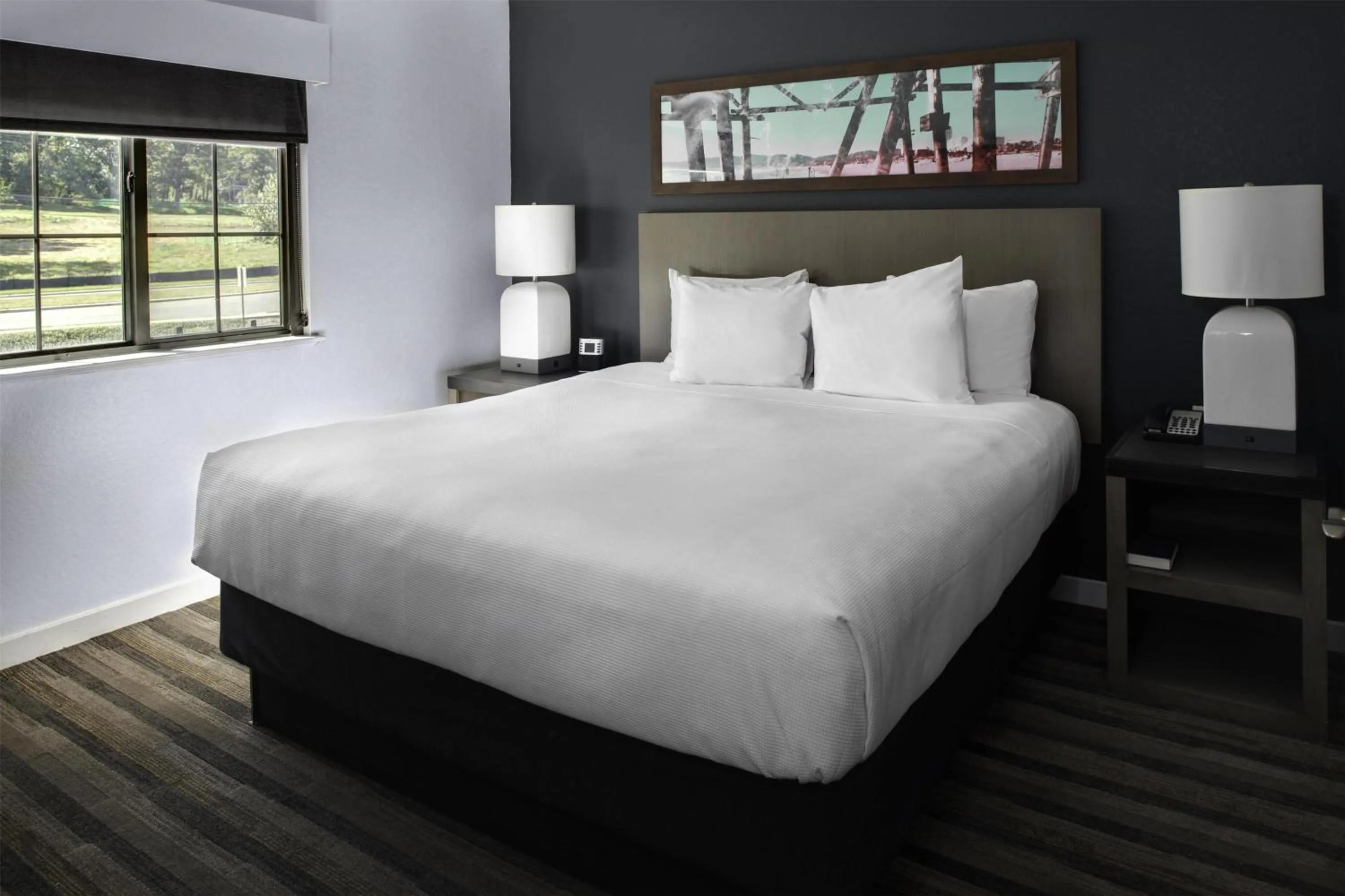 Photo of the whole room, Bed in Hyatt House Morristown