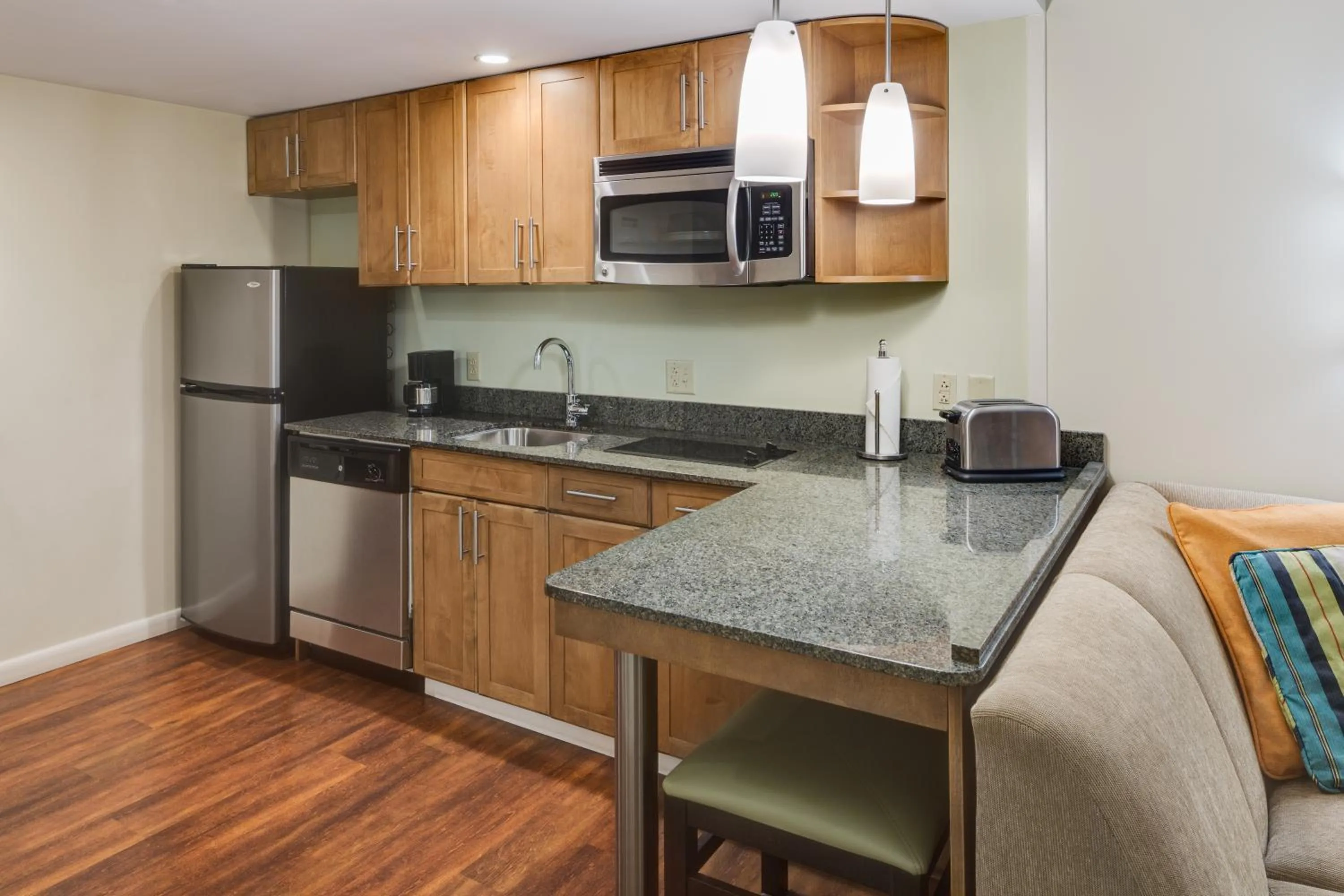 Kitchen or kitchenette in Hyatt House Hartford North/Windsor