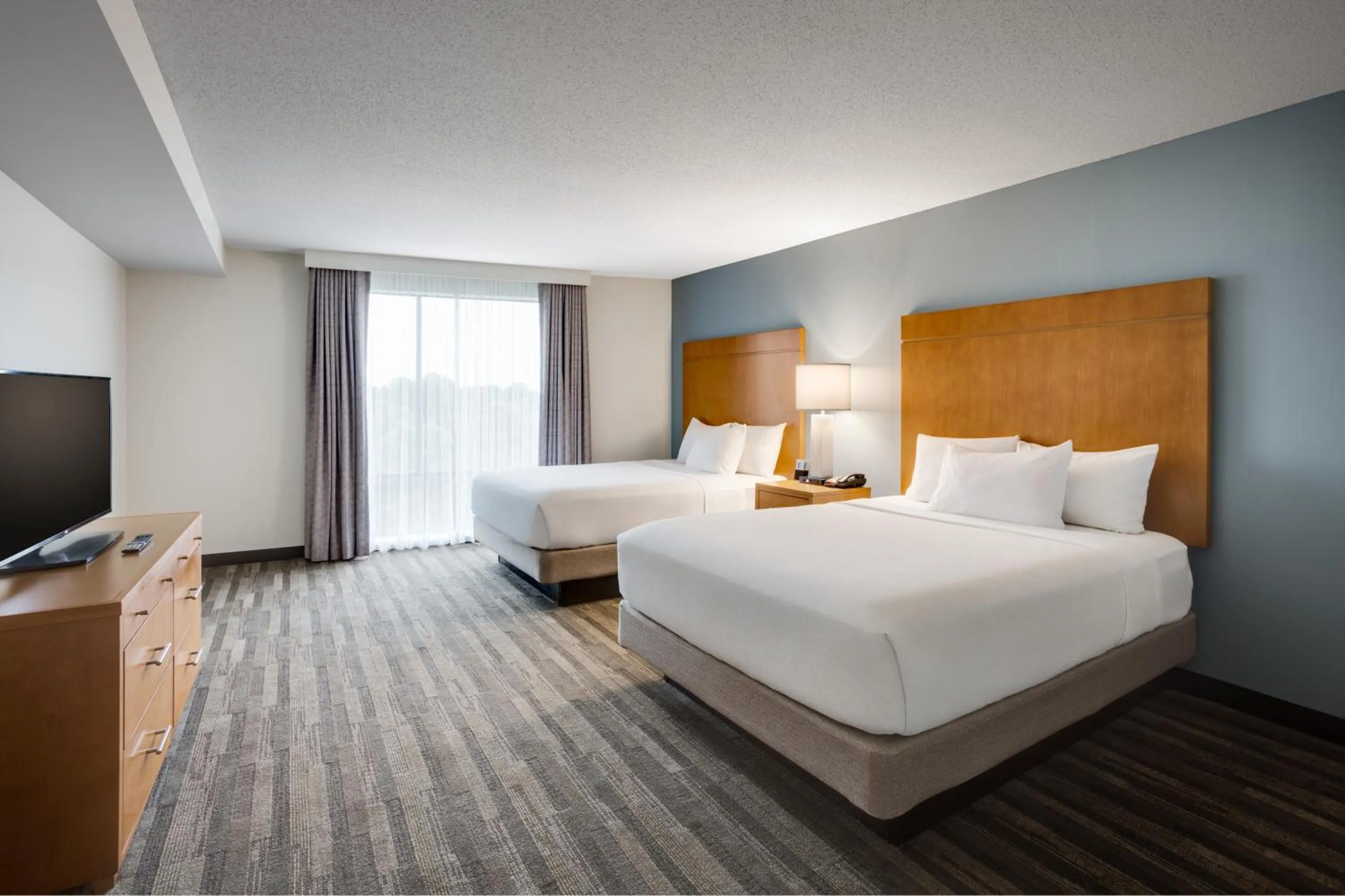 Bedroom, Bed in Hyatt House Hartford North/Windsor