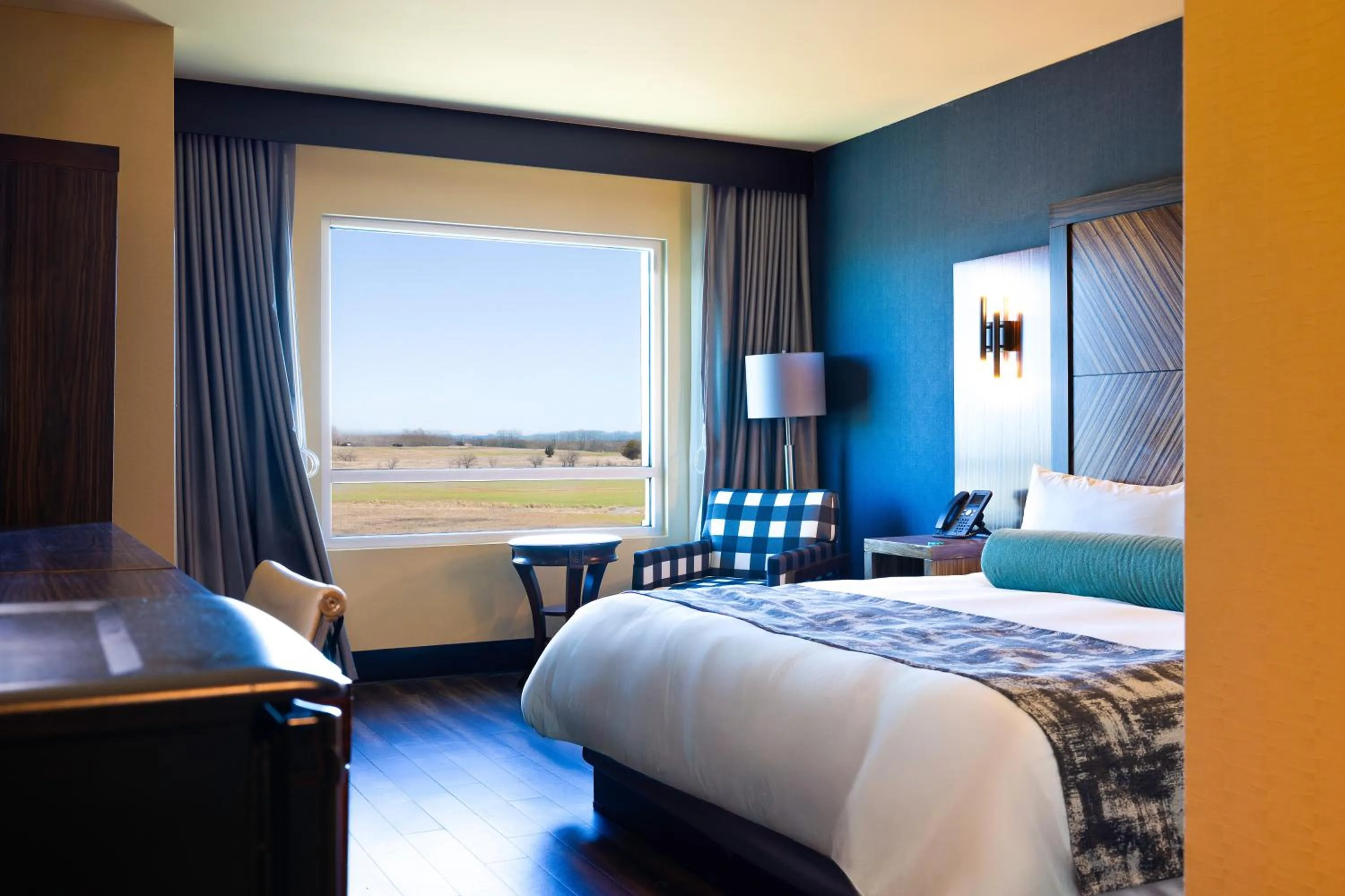 Bed in Apache Casino Hotel