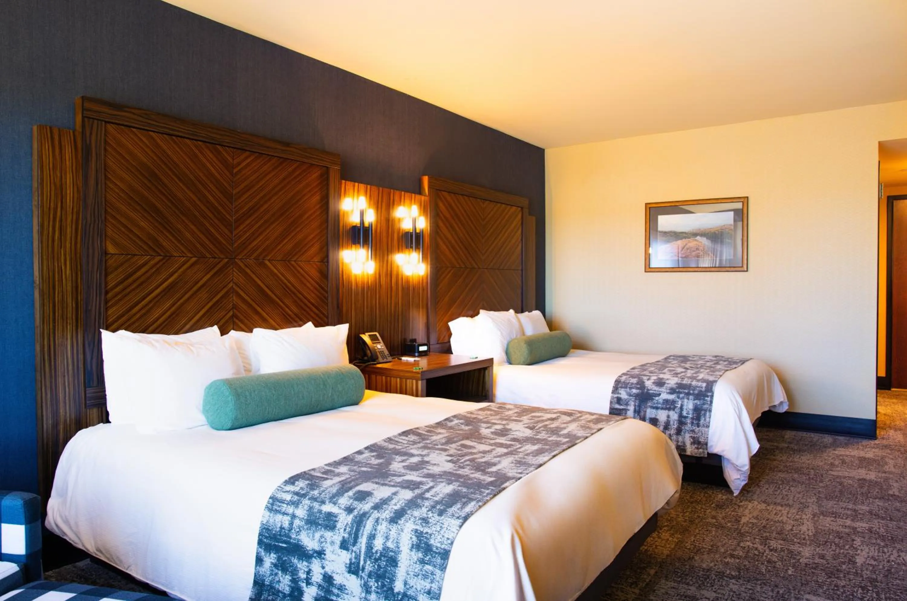 Bed in Apache Casino Hotel