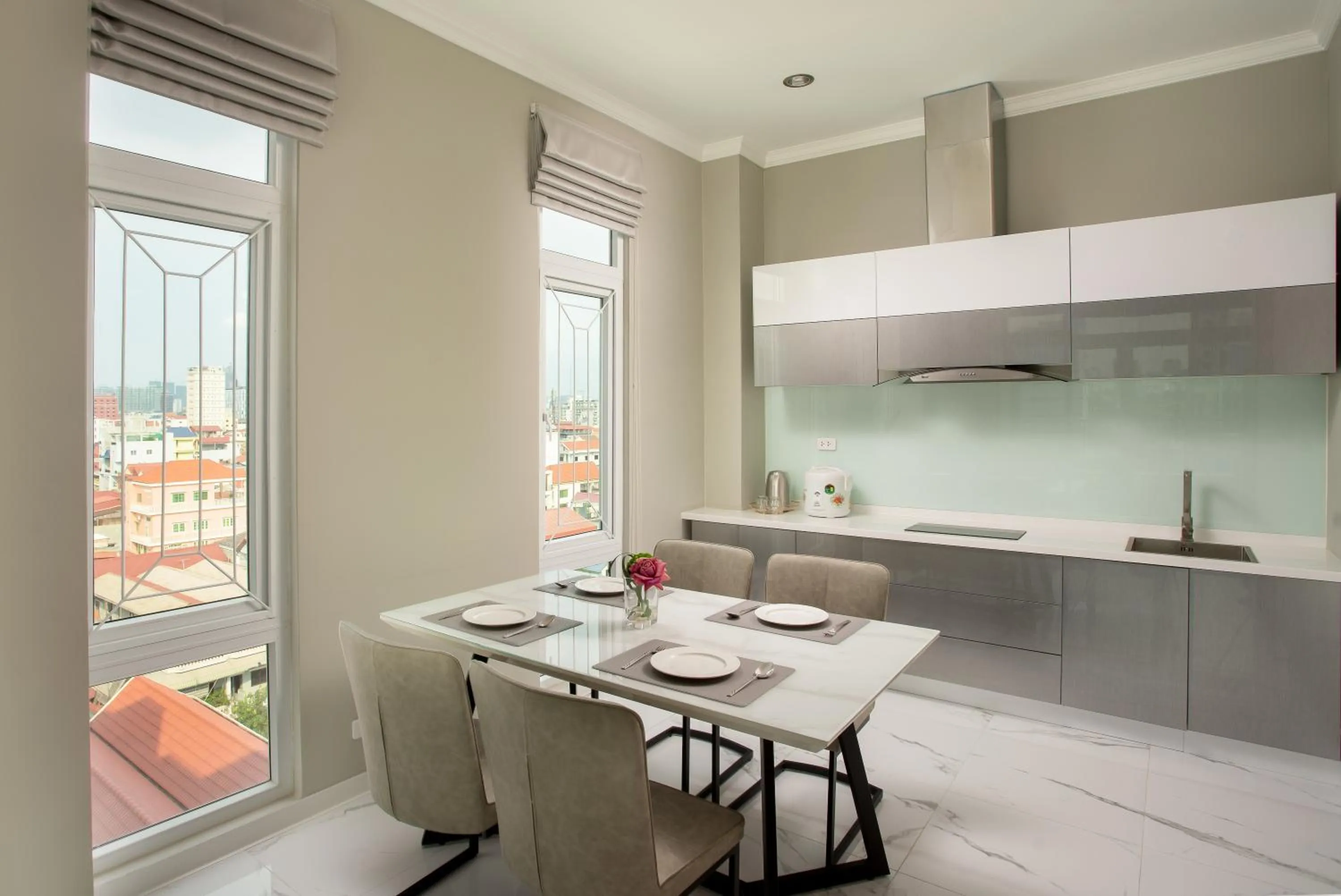 Kitchen or kitchenette in SSB Residence