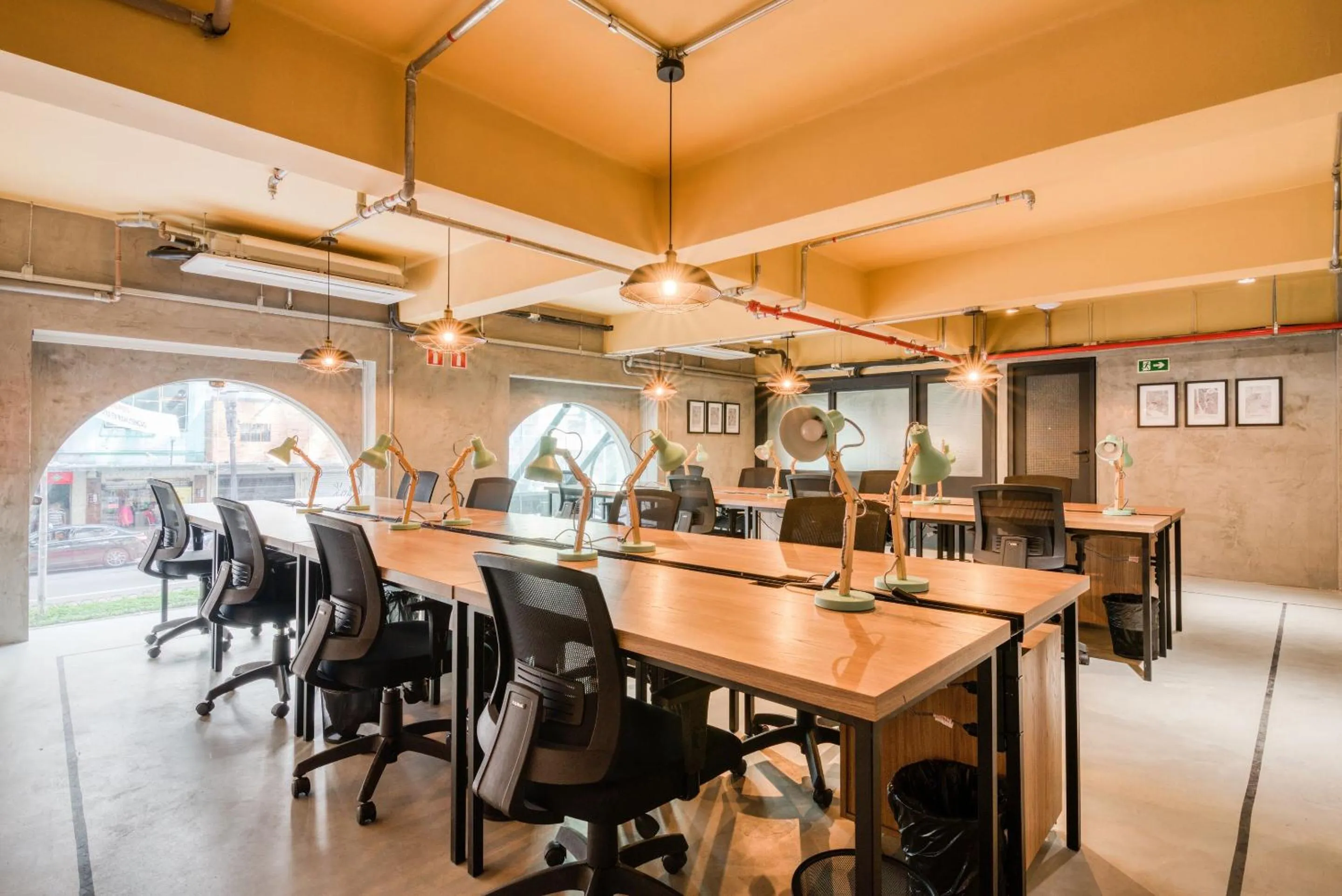 Meeting/conference room in Selina Aurora Sao Paulo