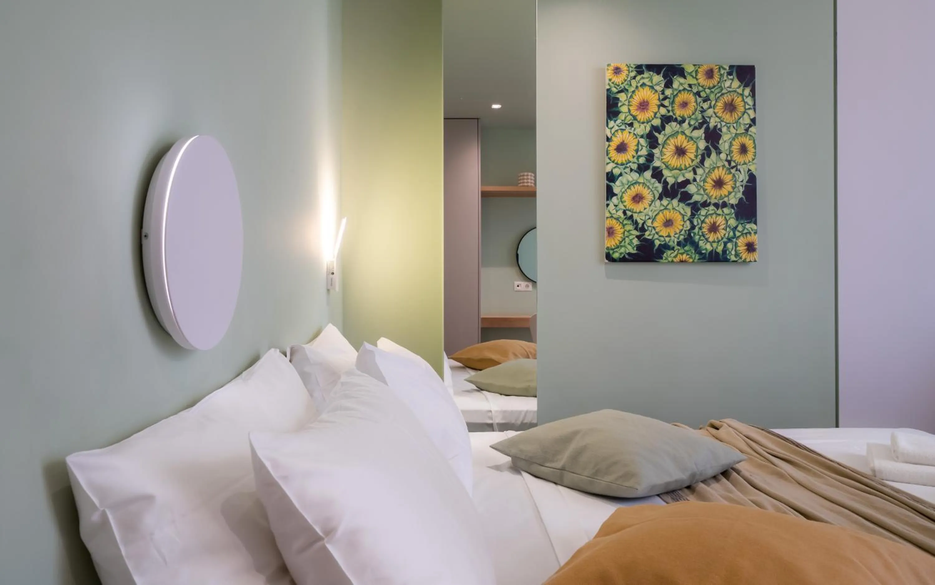 Bedroom, Bed in Kolokotroni Lofts Syntagma