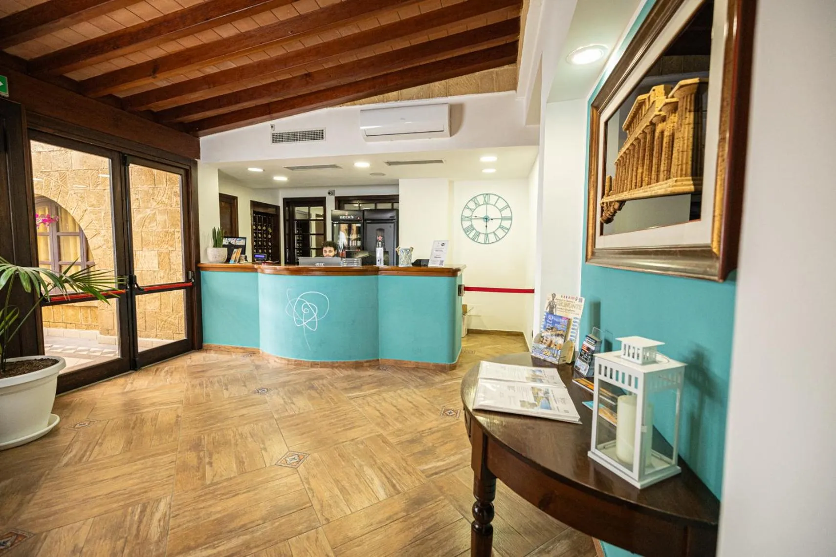 Lobby or reception in La Rosa Hotel - Selinunte