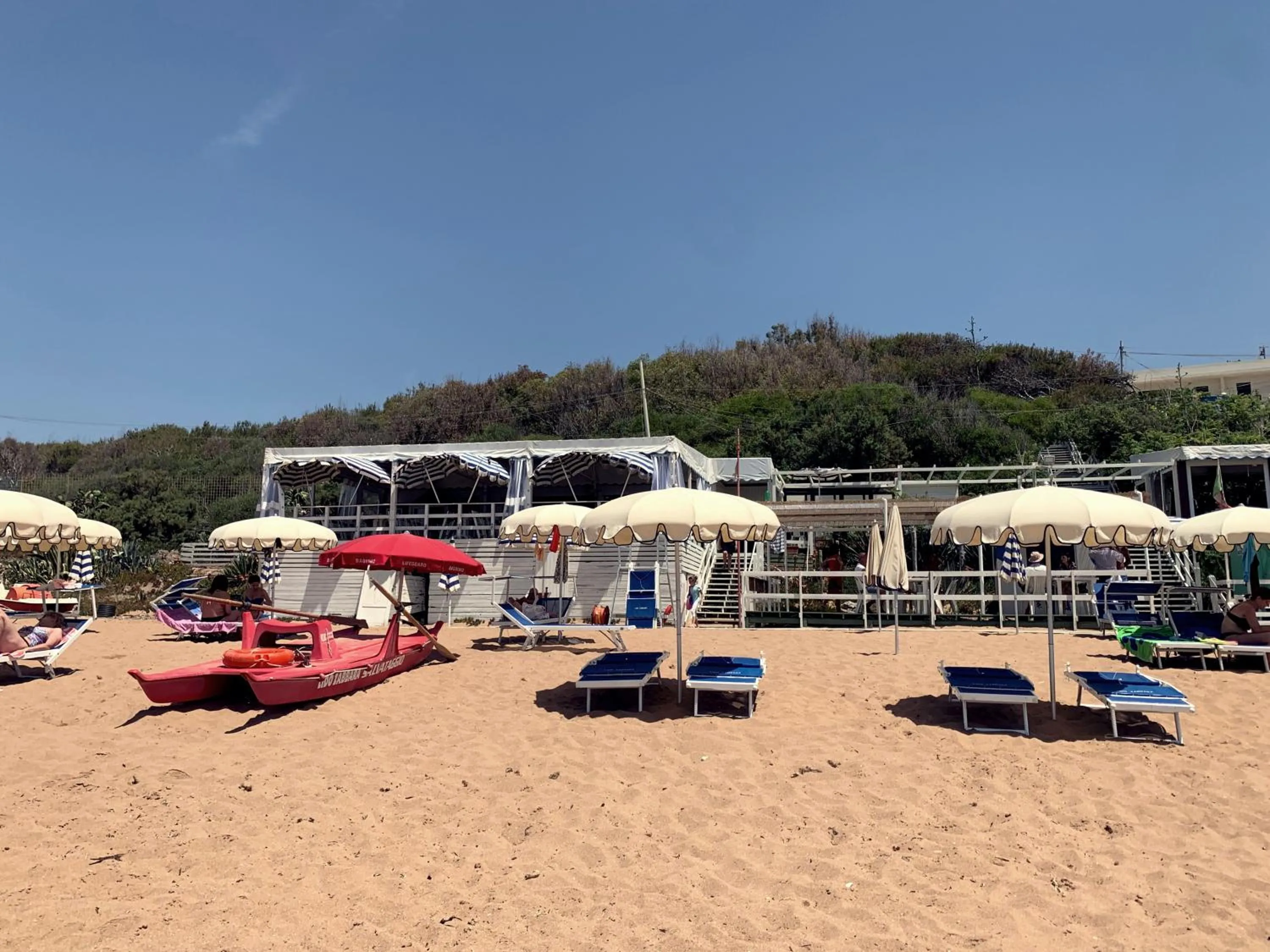 Beach in La Rosa Hotel - Selinunte