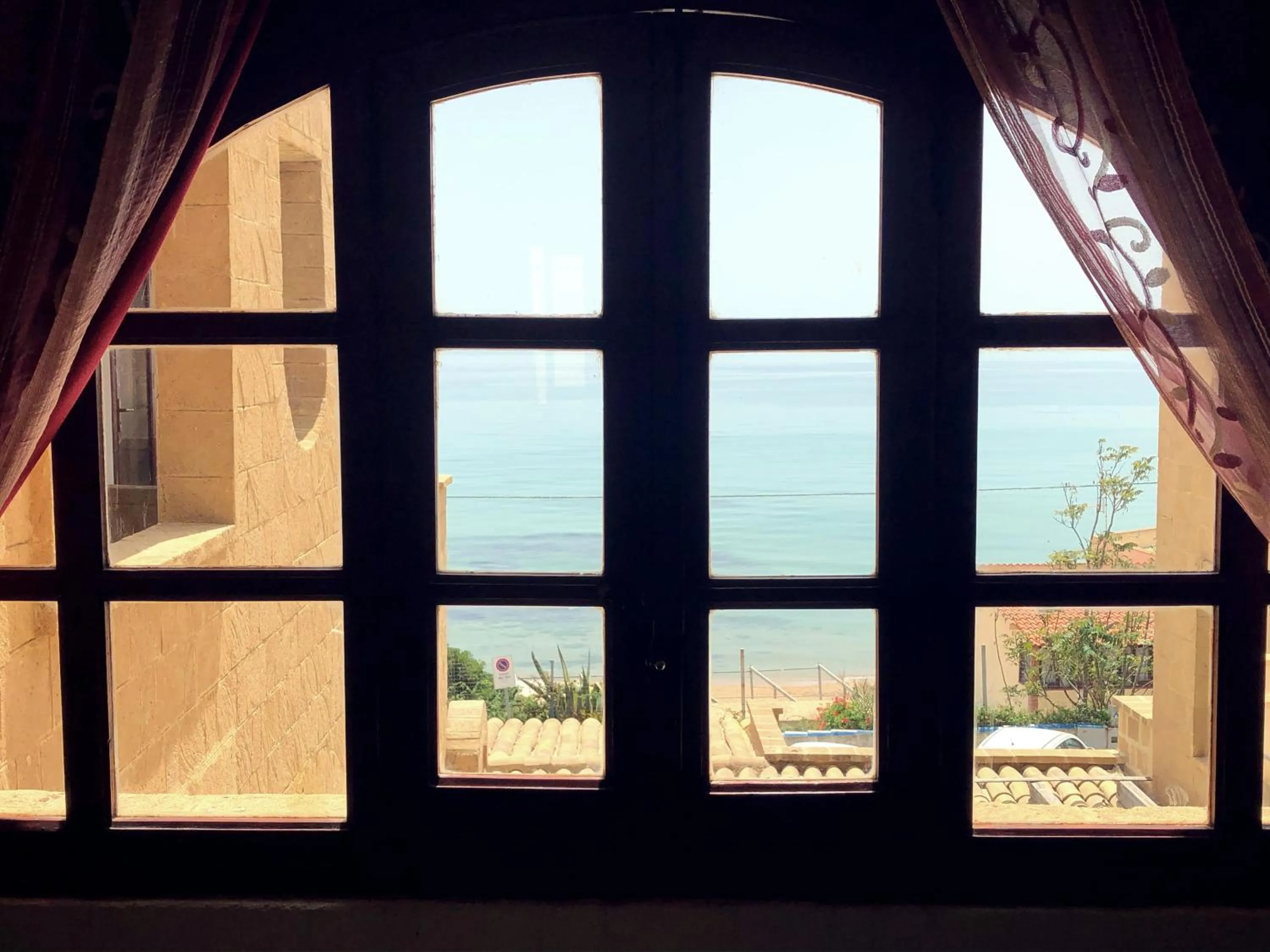 Sea view in La Rosa Hotel - Selinunte