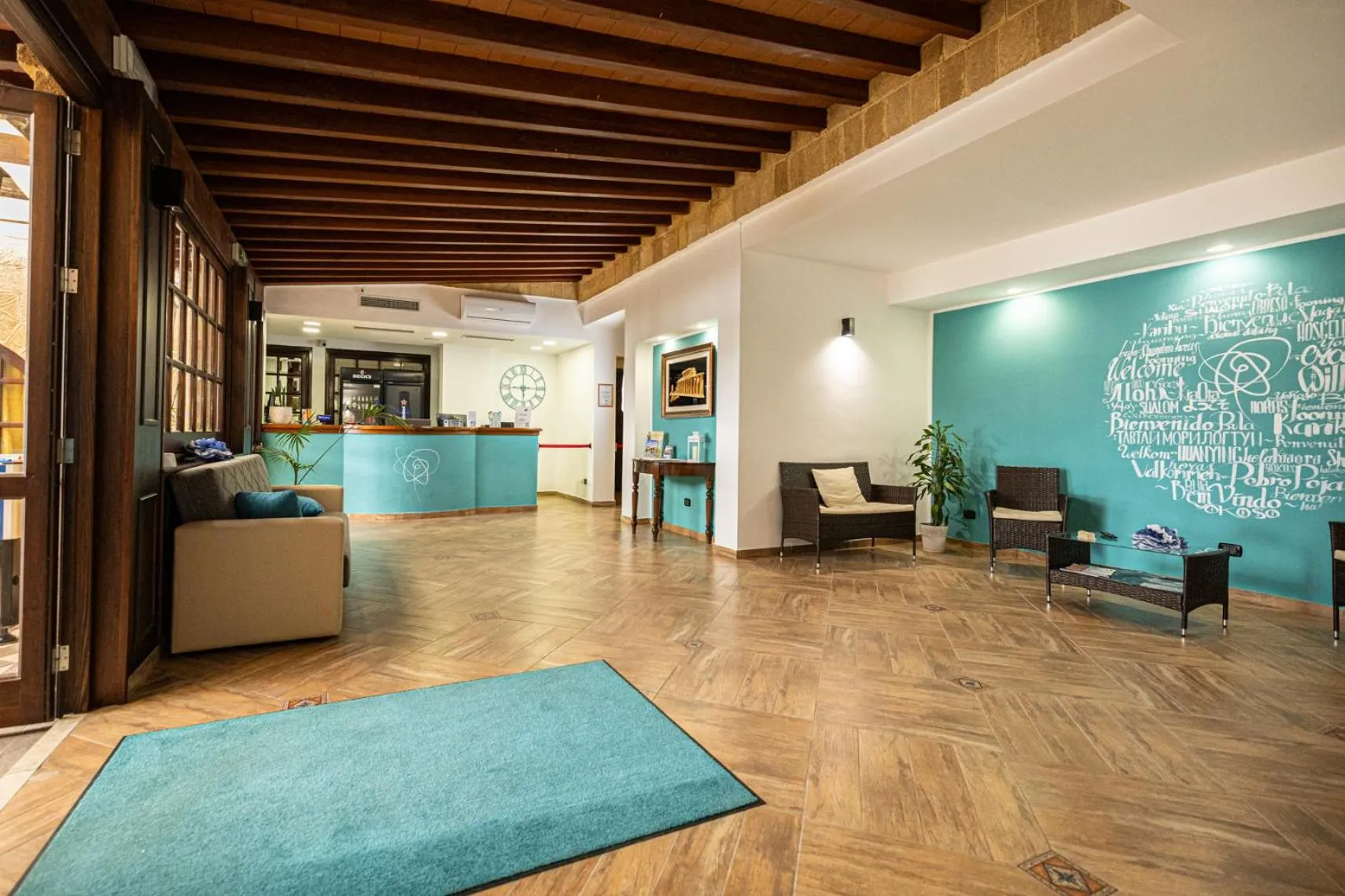 Lobby or reception in La Rosa Hotel - Selinunte