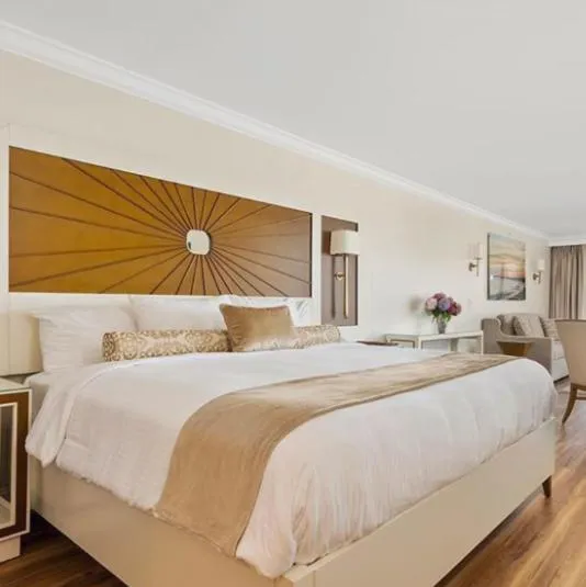 Bed in La Mer Beachfront Resort