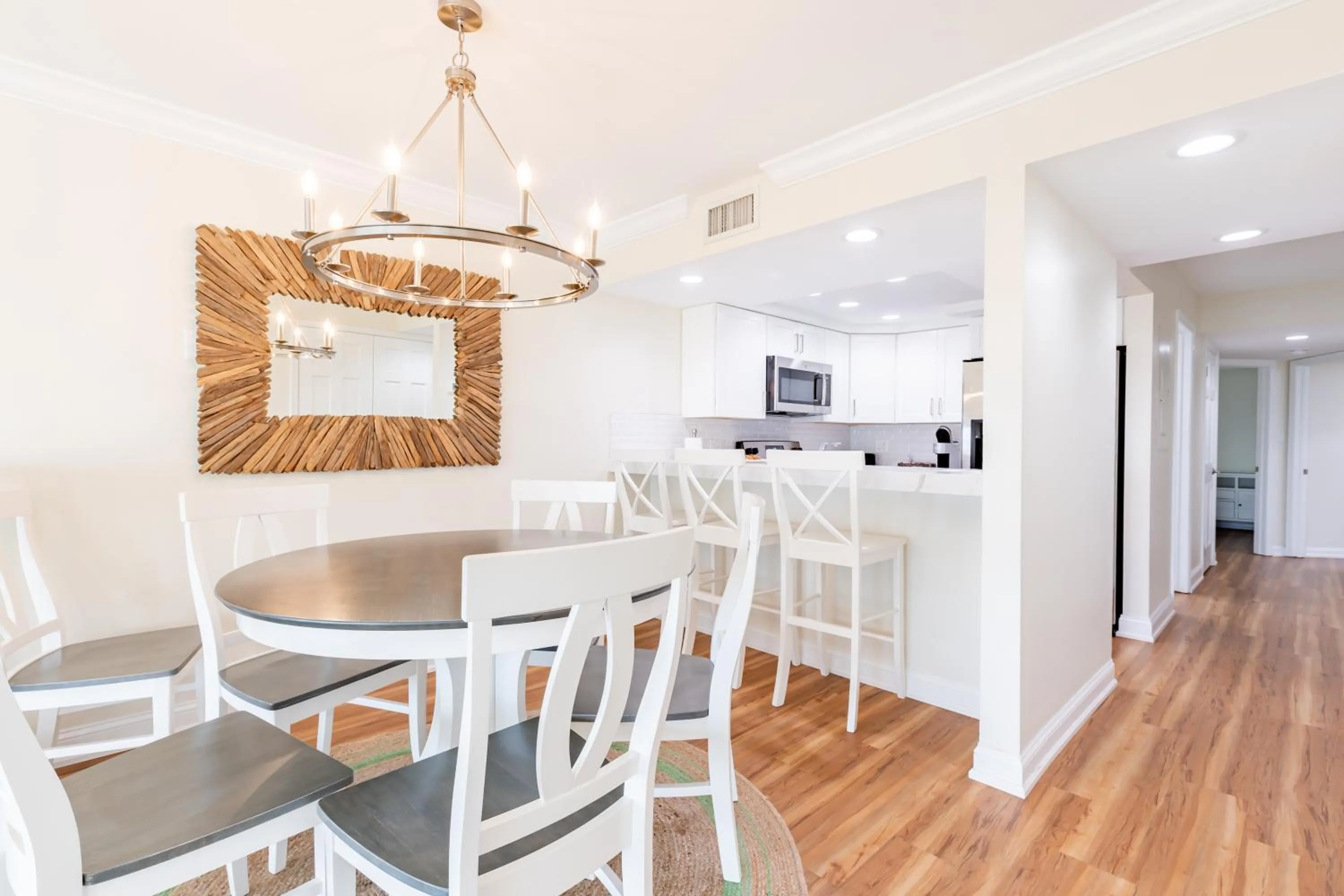 Dining area in La Mer Beachfront Resort