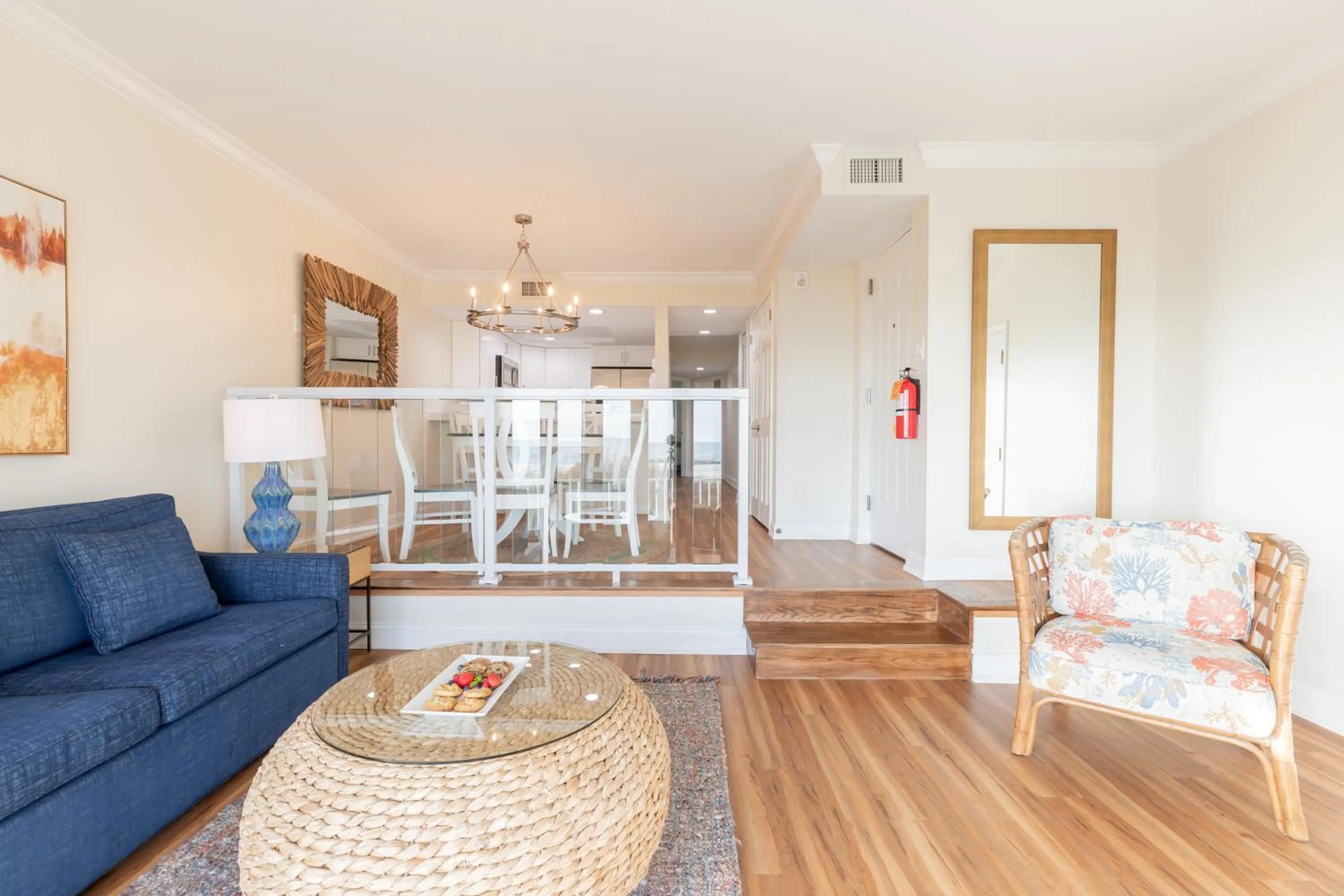 Living room in La Mer Beachfront Resort
