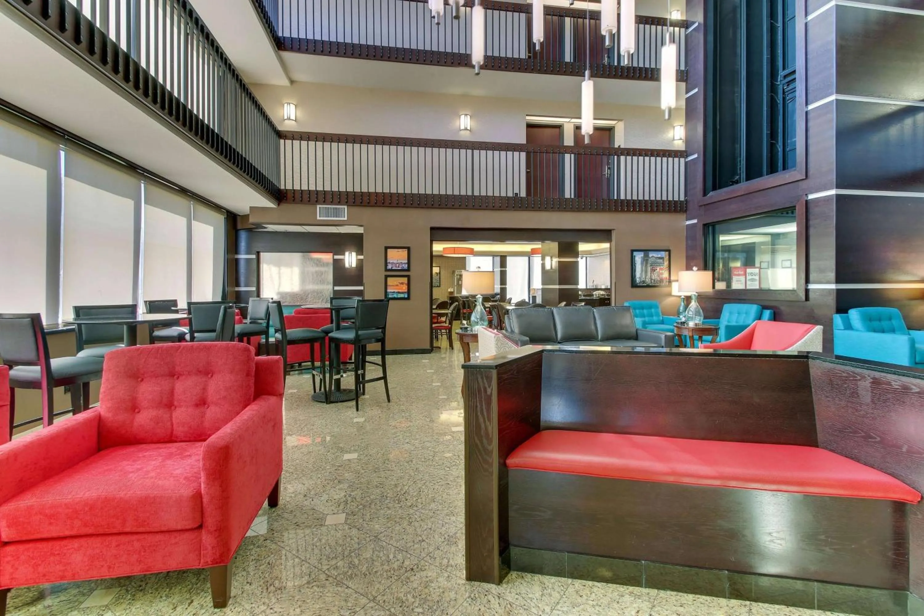 Lobby or reception in Heritage Inn Suites Houston Sugar Land, Trademark by Wyndham