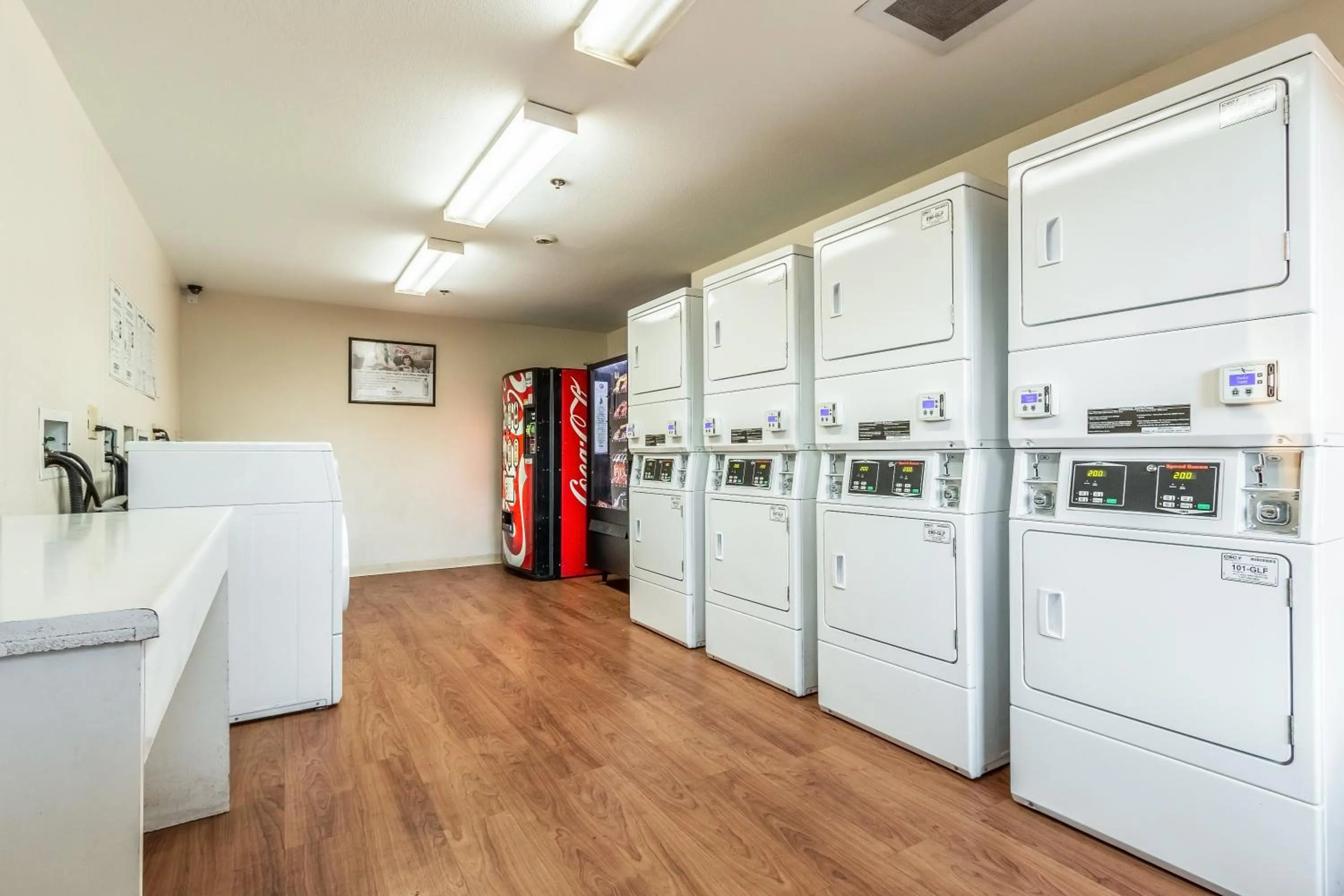laundry in Studio 51 Extended Stay Hotel