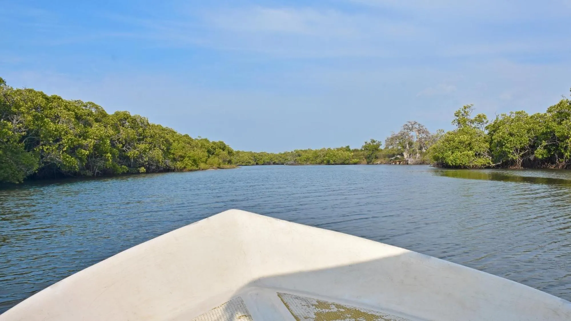 Natural landscape in Melheim Beach Kalpitiya