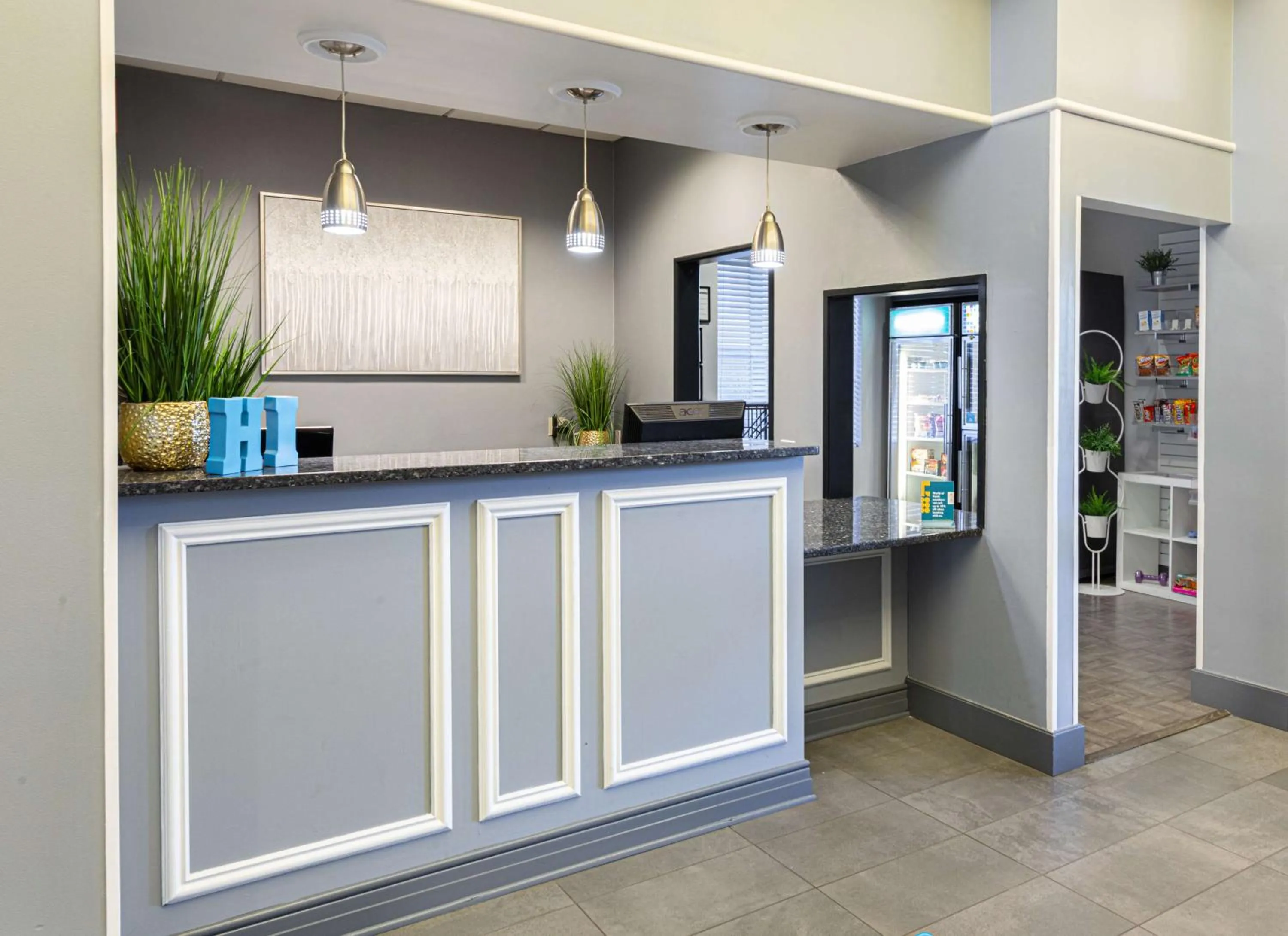 Lobby or reception in Hyatt House Chicago Schaumburg