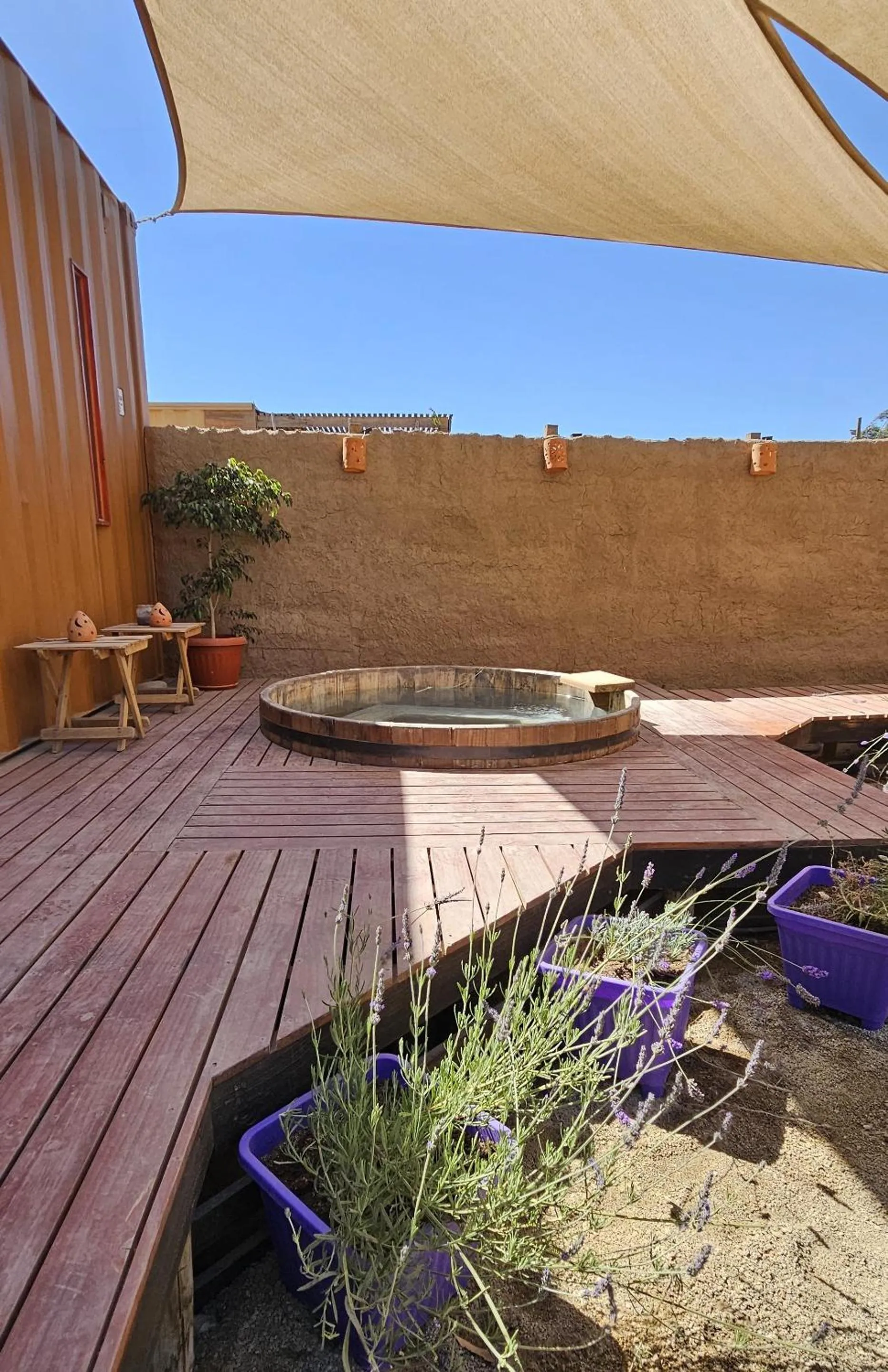 Hot Tub in Lavanda del Valle