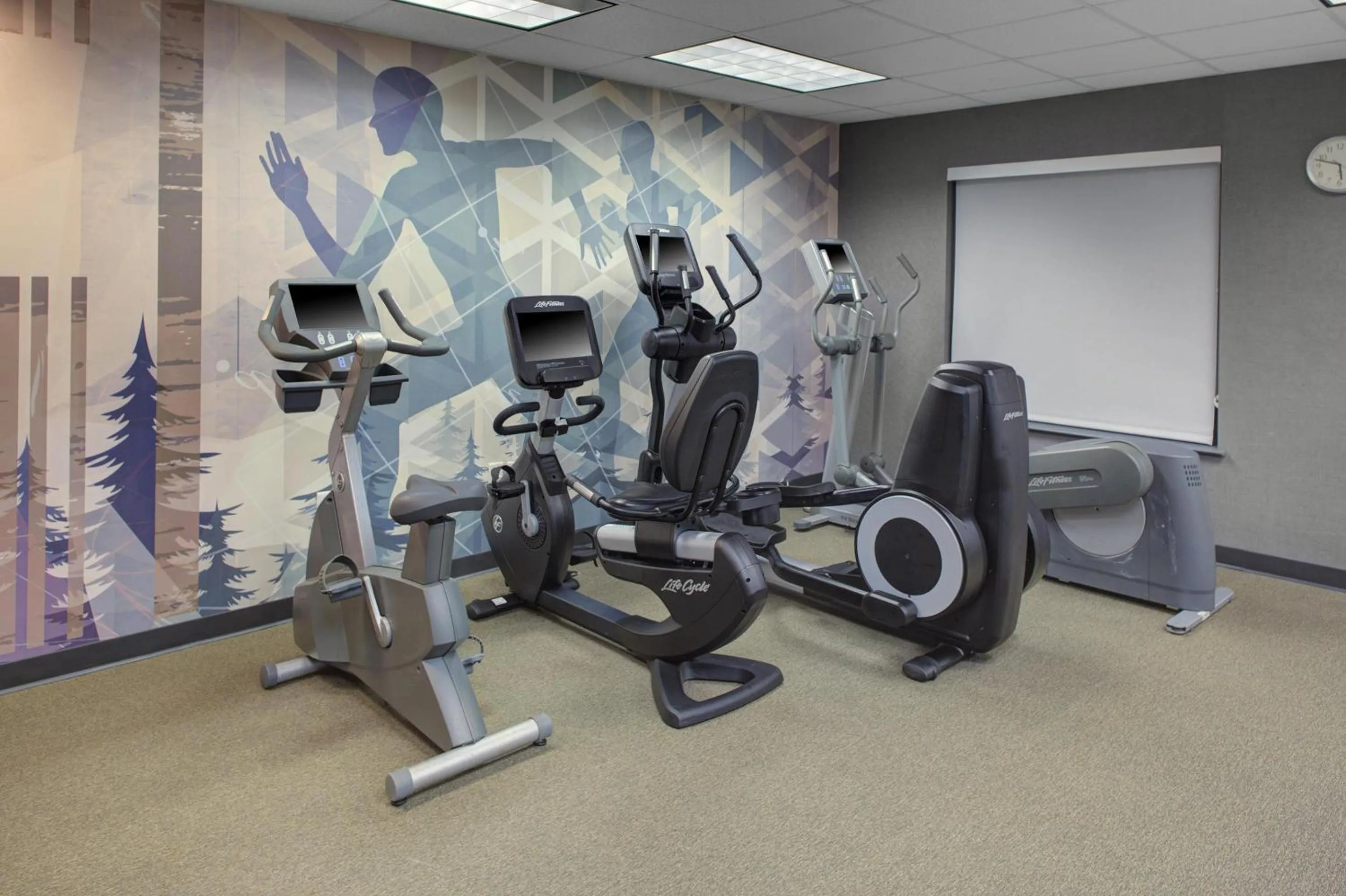 Fitness centre/facilities in Hyatt House Parsippany Whippany