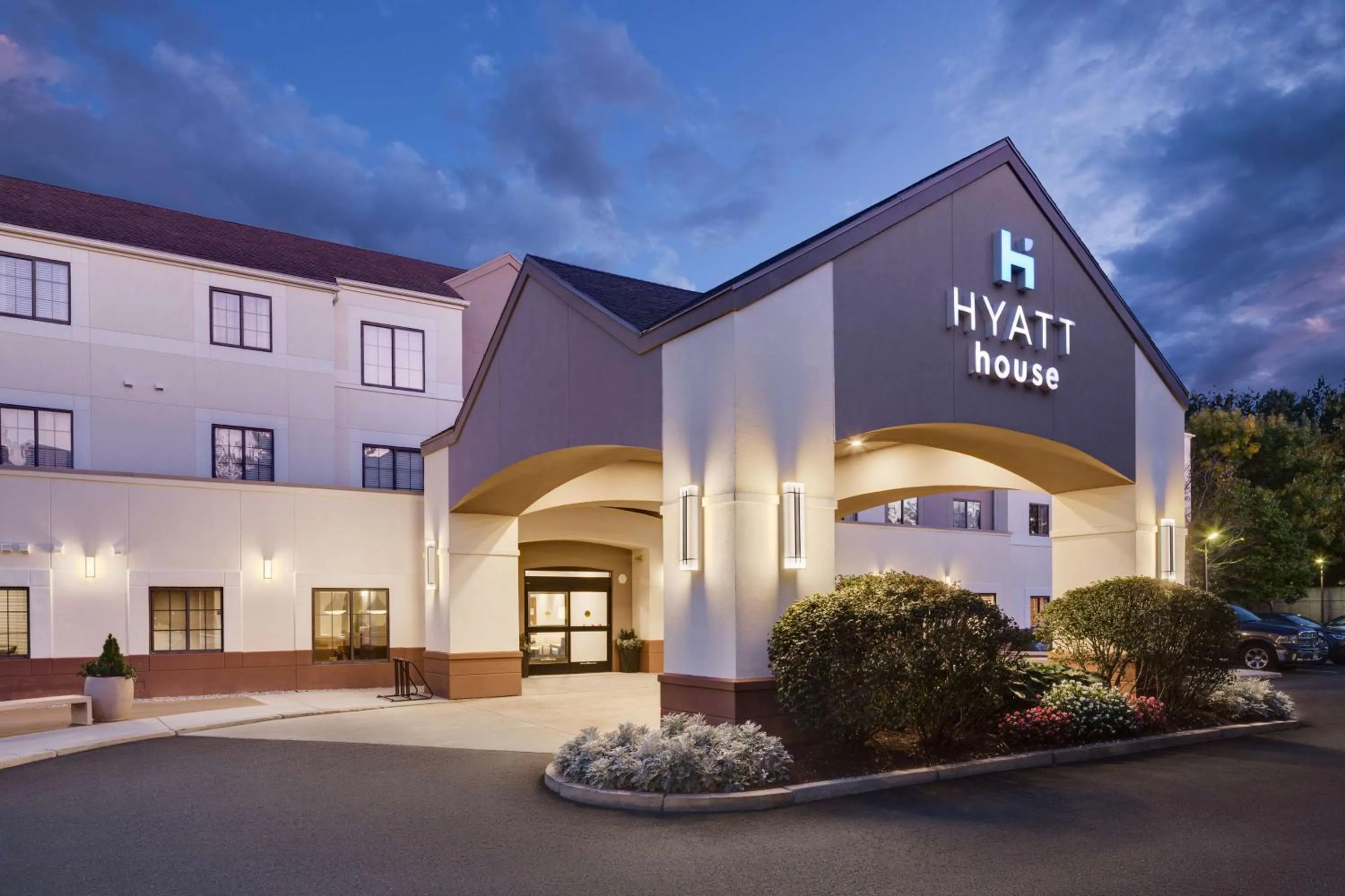 Property building in Hyatt House Boston Waltham