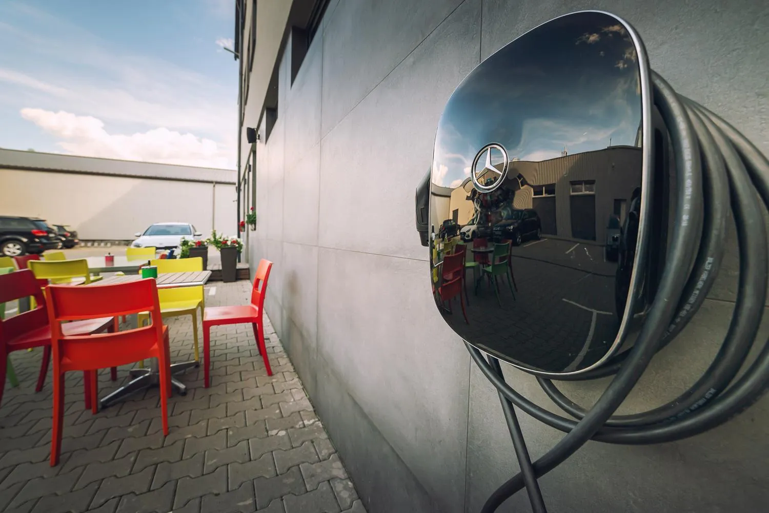 Seating area in TIMEOUT City Hotel