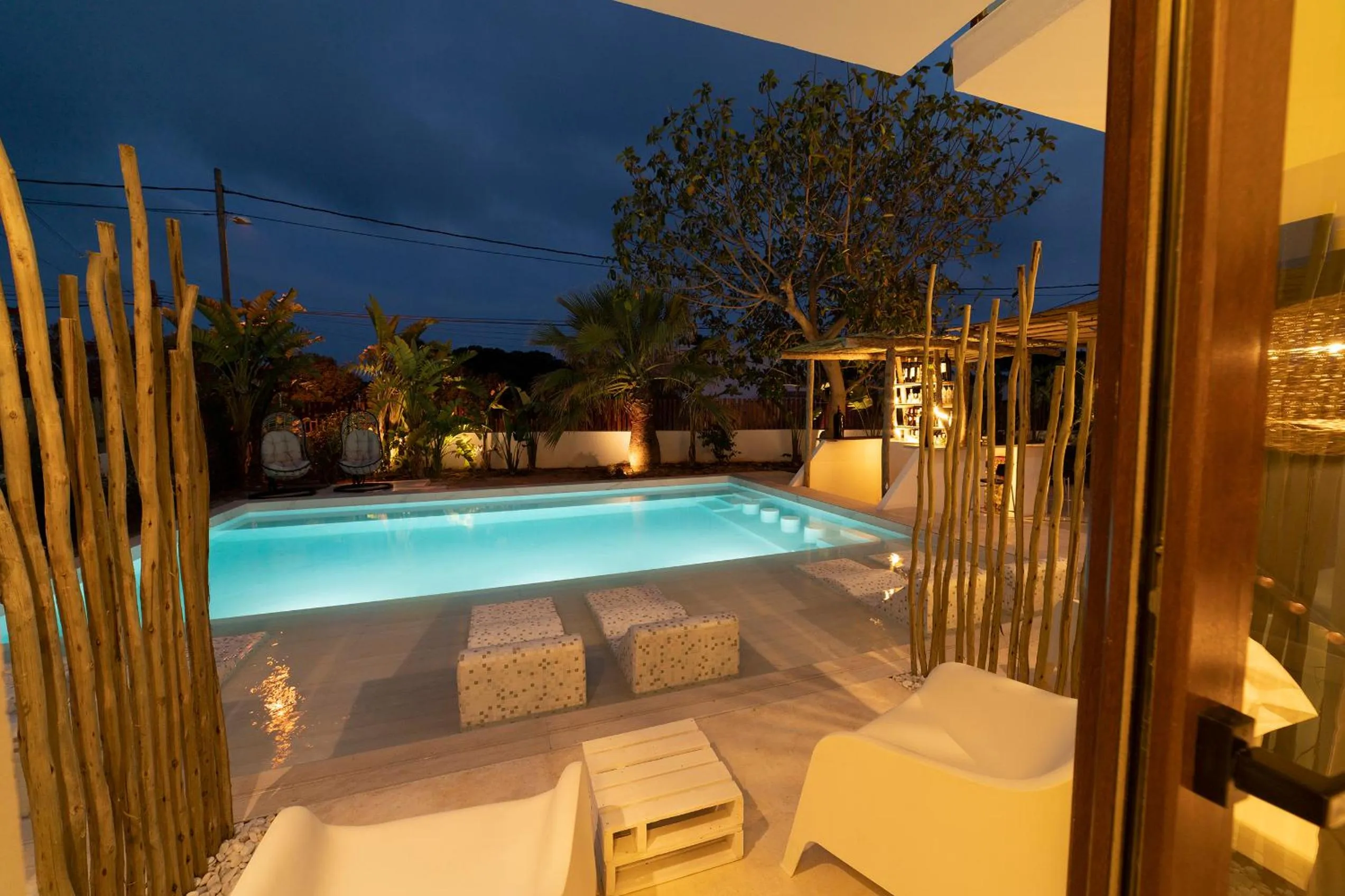 Pool view in PAIISE Hotels