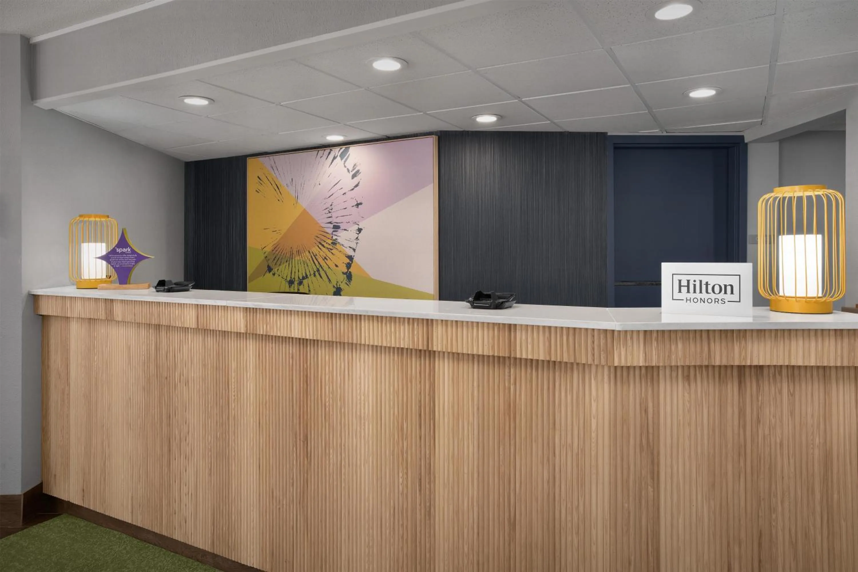 Lobby or reception in Spark by Hilton Denver East I 70