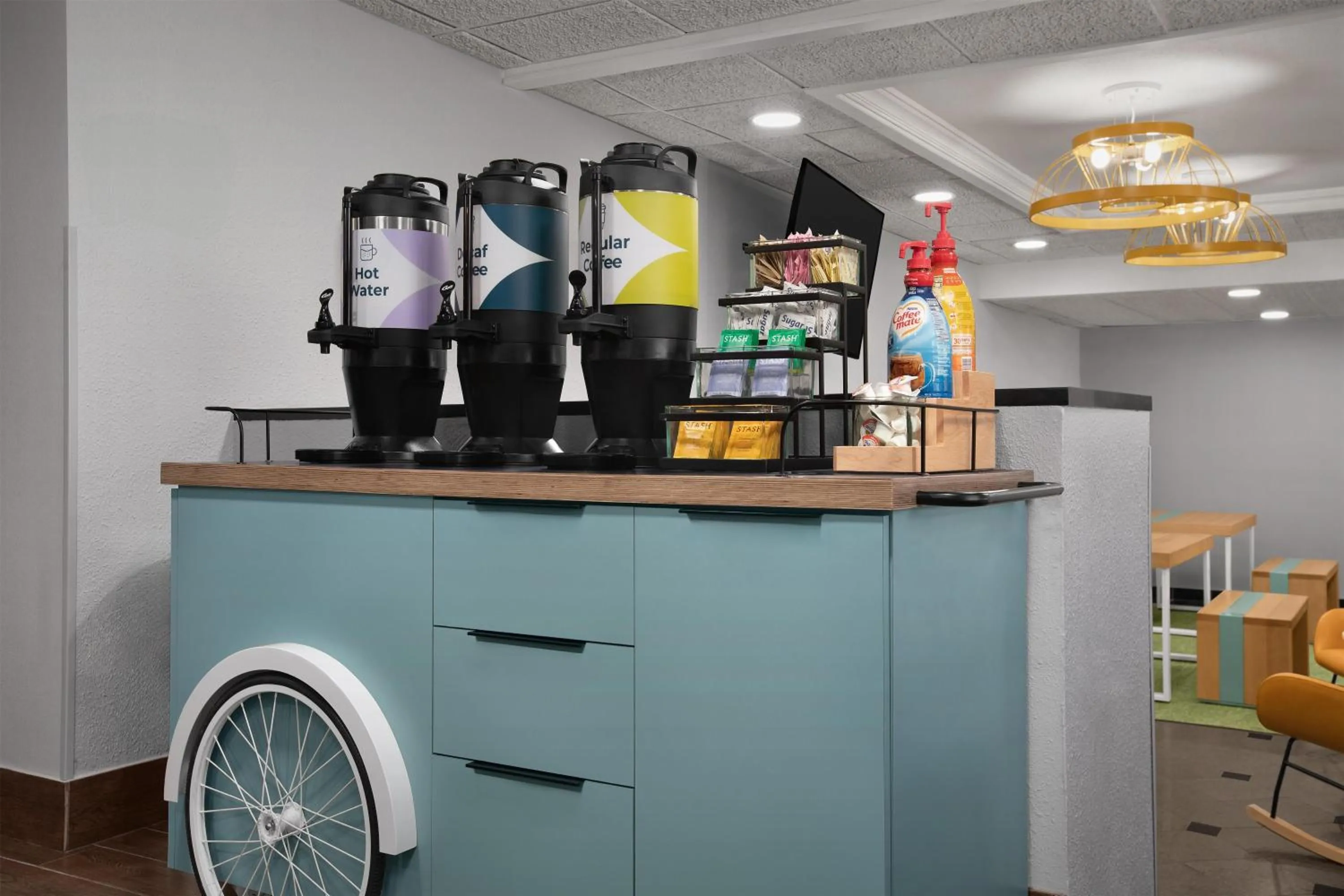 Dining area in Spark by Hilton Denver East I 70