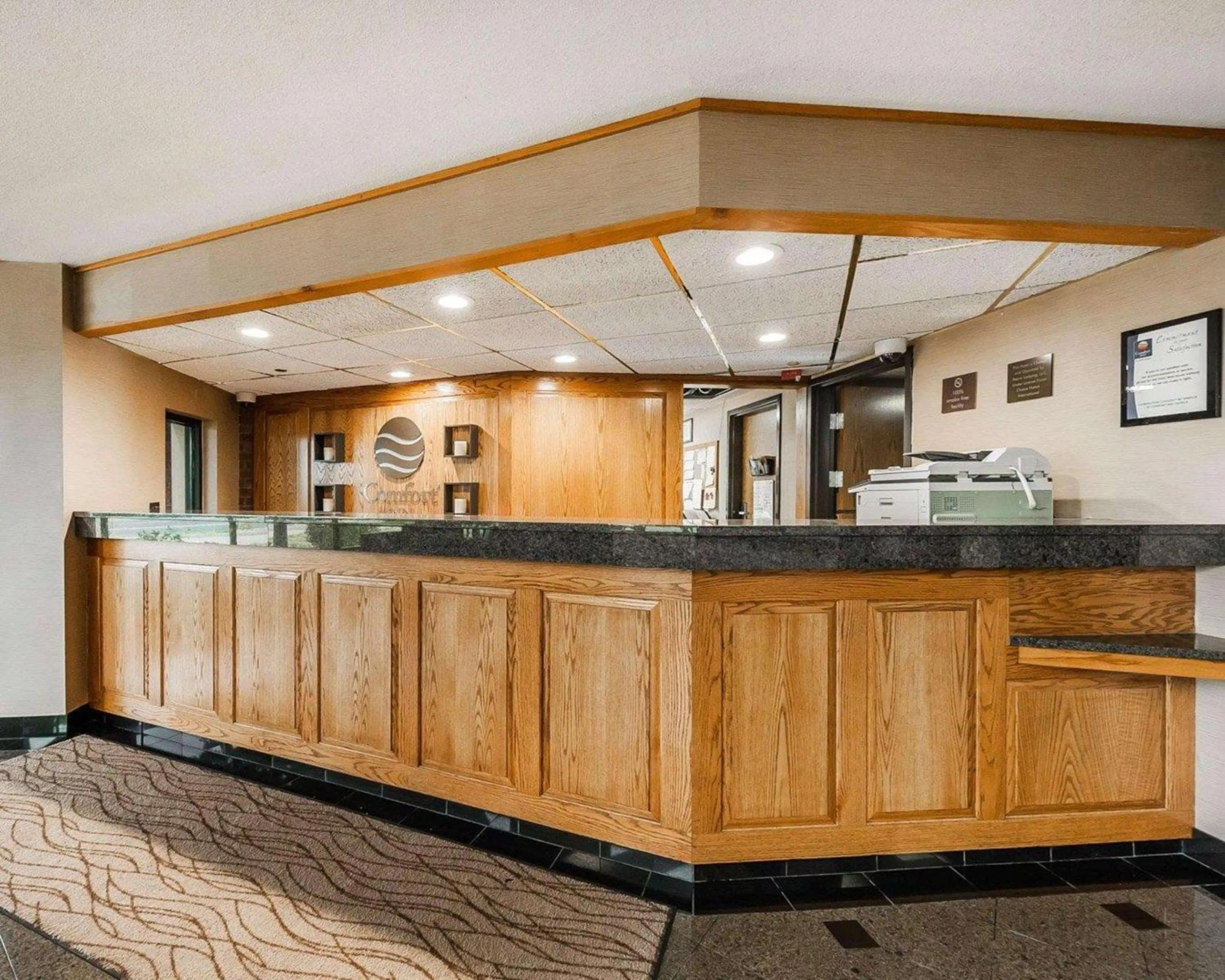 Lobby or reception in Comfort Inn Denver East