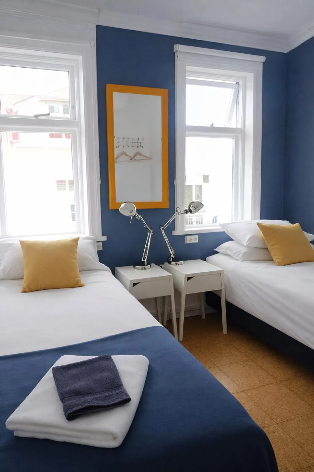 Bedroom, Bed in Refurinn Reykjavik Guesthouse