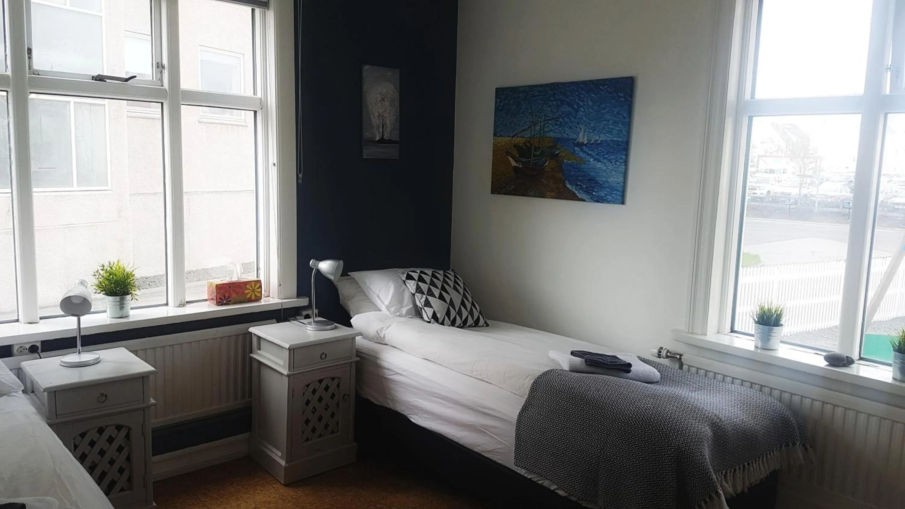 Bed in Refurinn Reykjavik Guesthouse